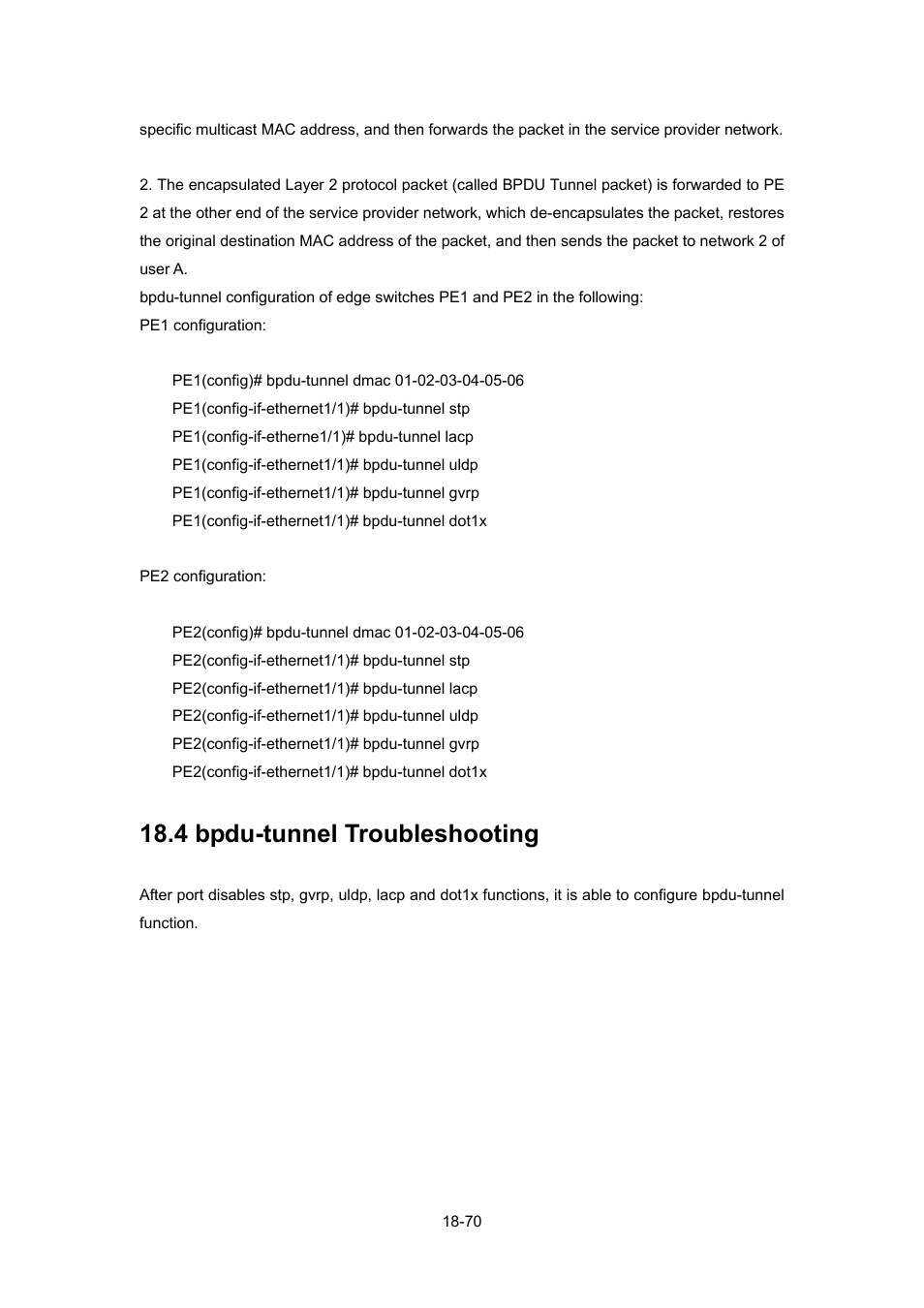 4 bpdu-tunnel troubleshooting, Bpdu, Tunnel | Roubleshooting | PLANET WGSW-52040 User Manual | Page 148 / 505