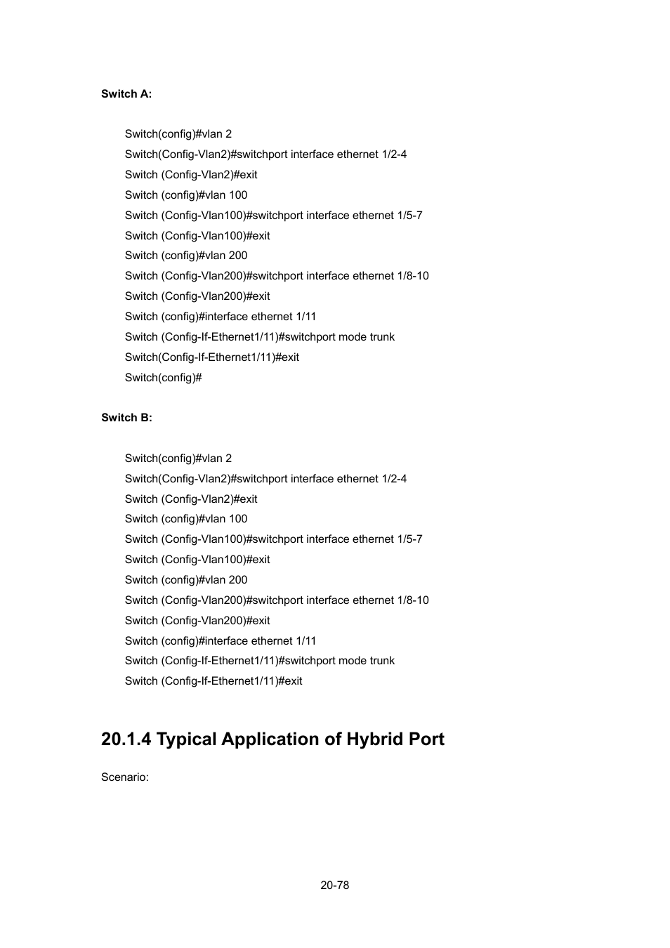 4 typical application of hybrid port, 4 typical application of hybrid port -78 | PLANET WGSW-52040 User Manual | Page 156 / 505