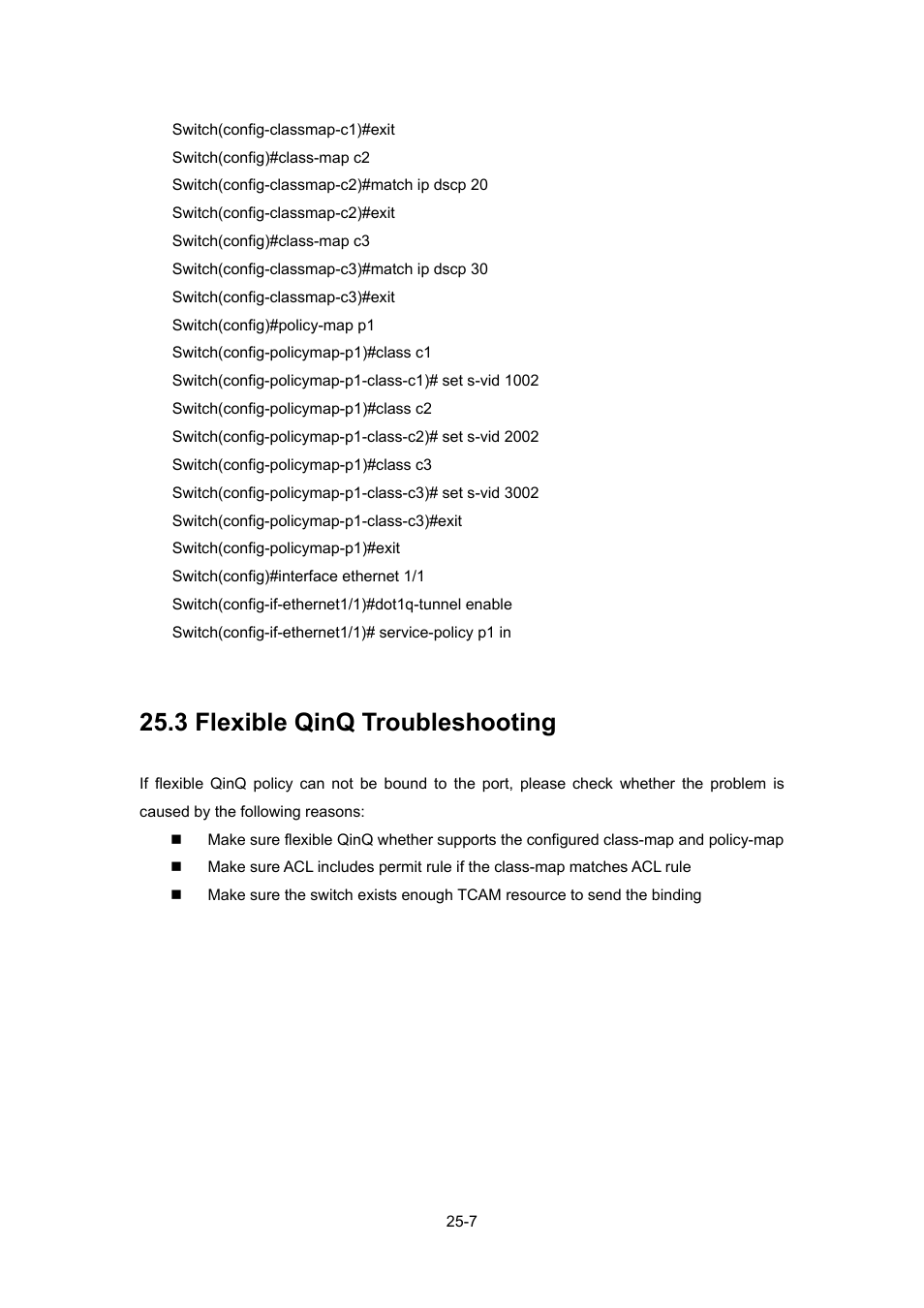 3 flexible qinq troubleshooting, Lexible, Roubleshooting | PLANET WGSW-52040 User Manual | Page 228 / 505