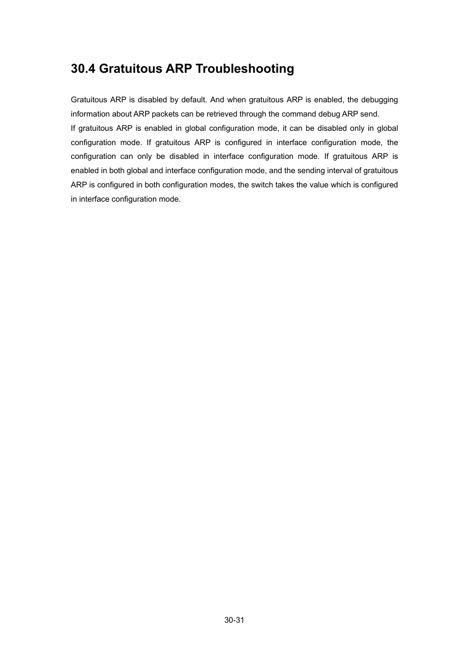 4 gratuitous arp troubleshooting, Ratuitous, Roubleshooting | PLANET WGSW-52040 User Manual | Page 252 / 505