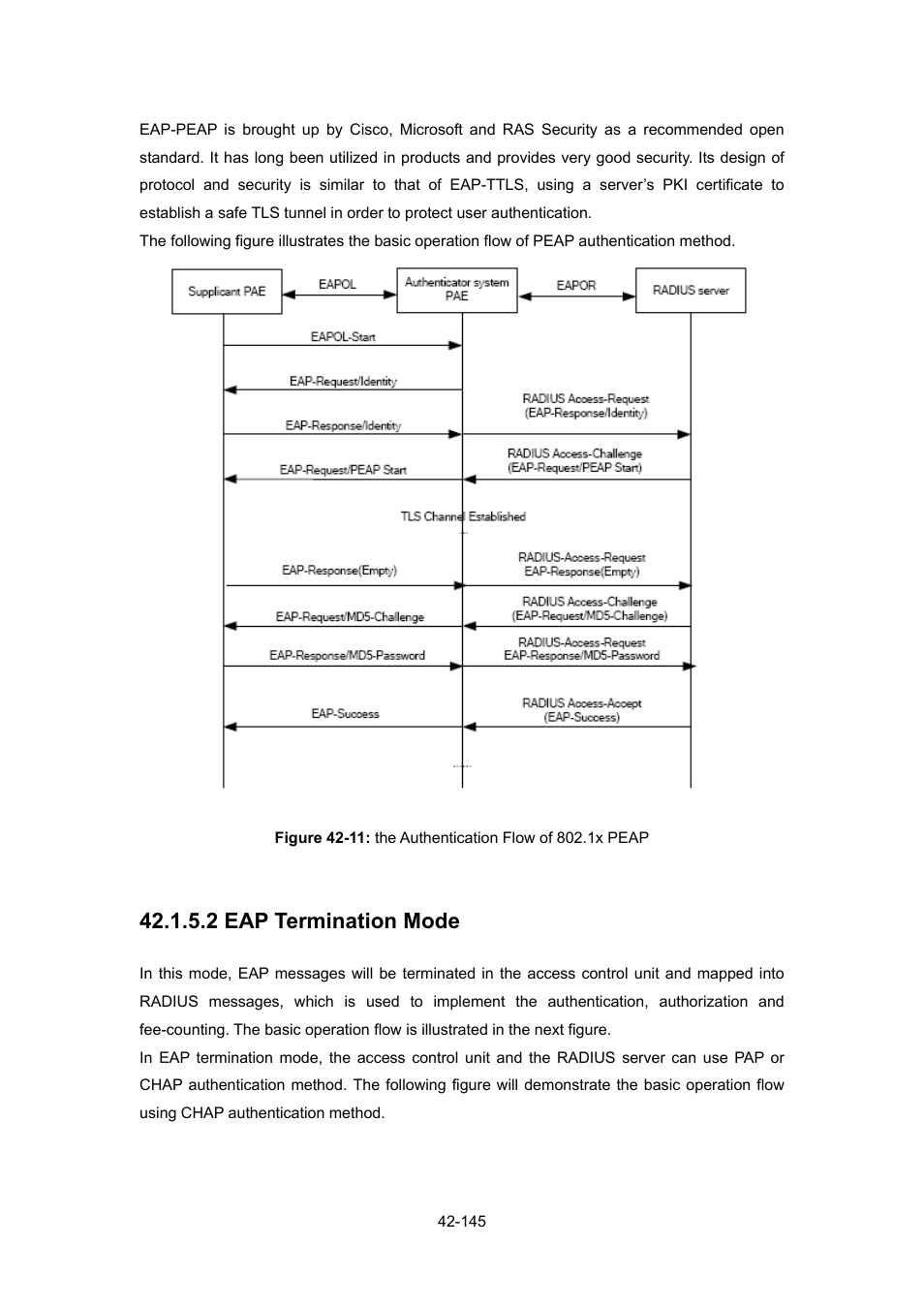 2 eap termination mode | PLANET WGSW-52040 User Manual | Page 366 / 505