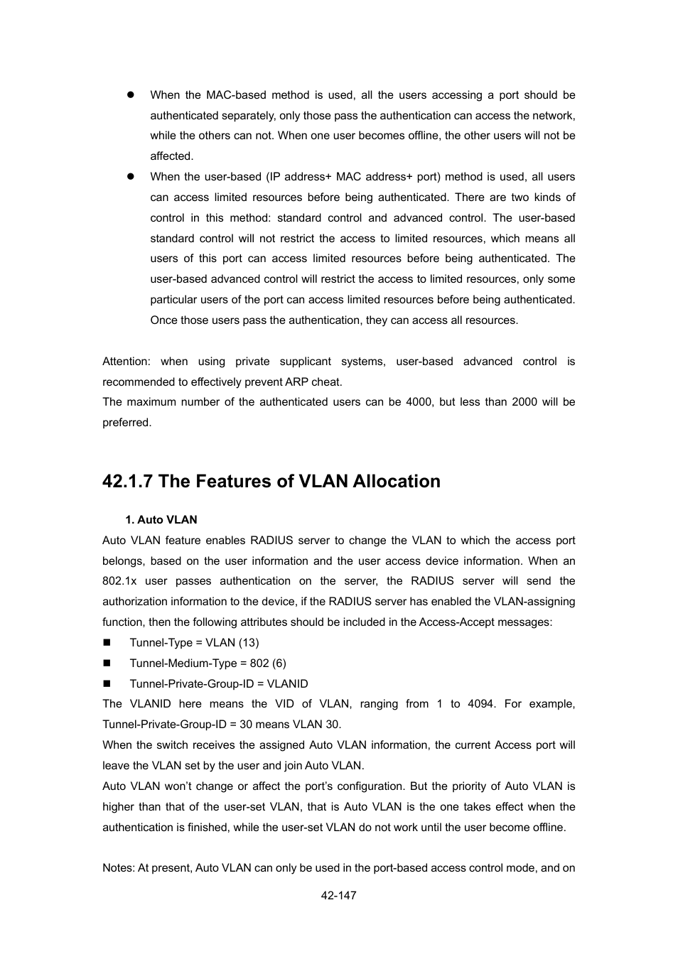 7 the features of vlan allocation, 7 the features of vlan allocation -147 | PLANET WGSW-52040 User Manual | Page 368 / 505