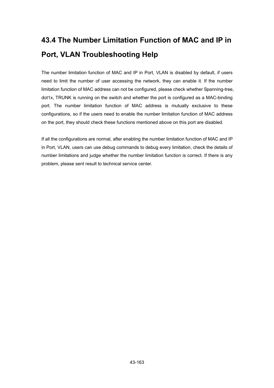 Umber, Imitation, Unction of | Vlan, Roubleshooting | PLANET WGSW-52040 User Manual | Page 384 / 505