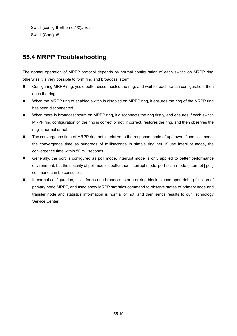 4 mrpp troubleshooting, Mrpp, Roubleshooting | PLANET WGSW-52040 User Manual | Page 448 / 505