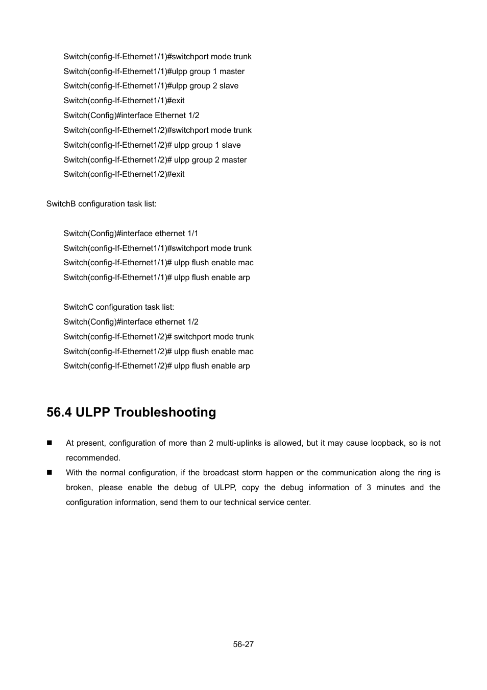 4 ulpp troubleshooting, Ulpp, Roubleshooting | PLANET WGSW-52040 User Manual | Page 456 / 505