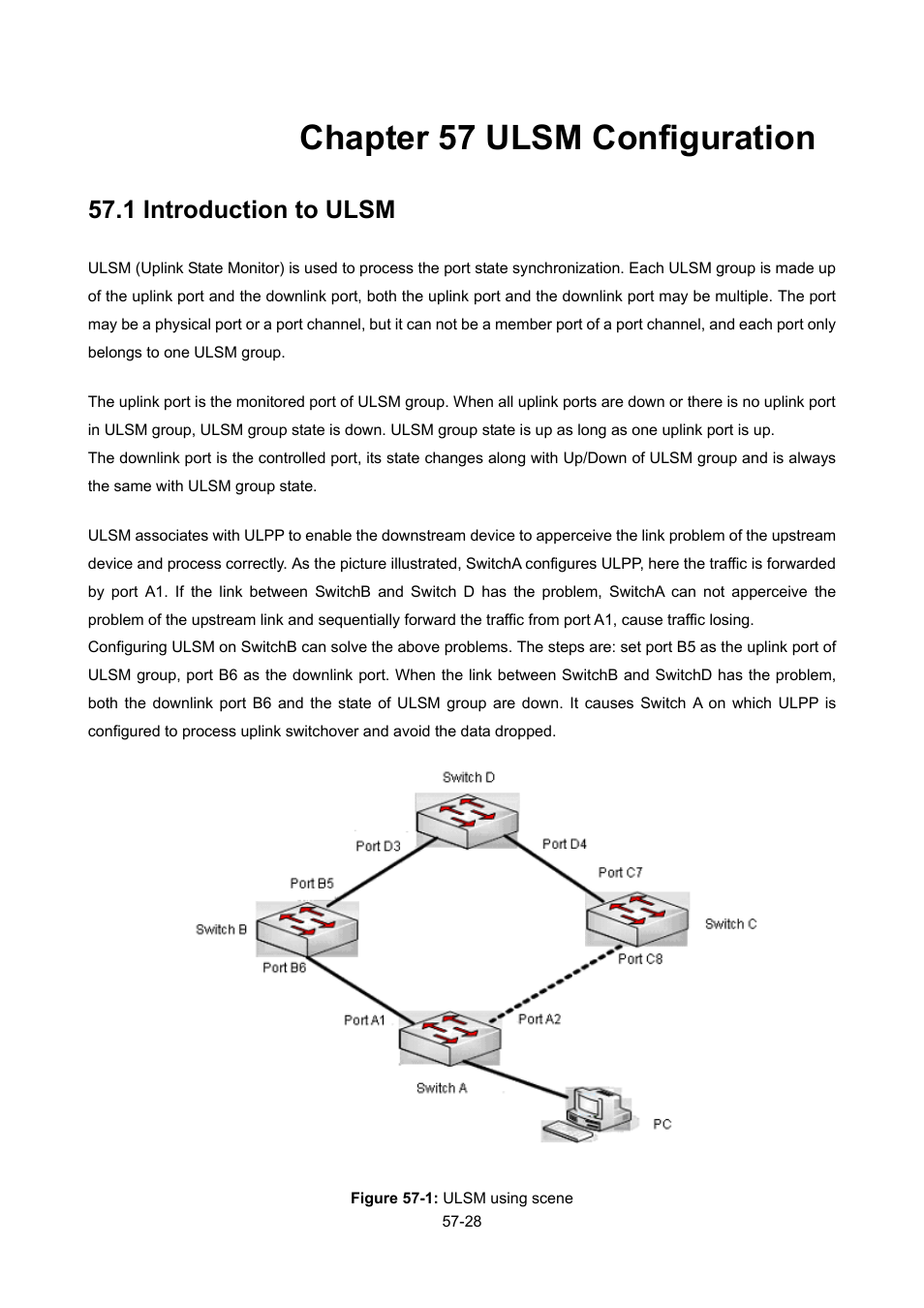Chapter 57 ulsm configuration, 1 introduction to ulsm, Chapter 57 ulsm configuration -28 | Ntroduction to, Ulsm -28 | PLANET WGSW-52040 User Manual | Page 457 / 505