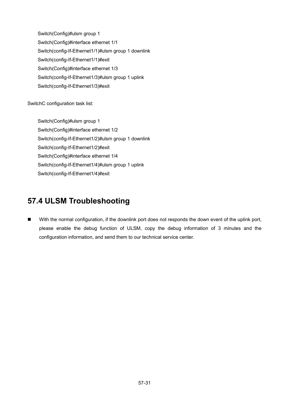 4 ulsm troubleshooting, Ulsm, Roubleshooting | PLANET WGSW-52040 User Manual | Page 460 / 505
