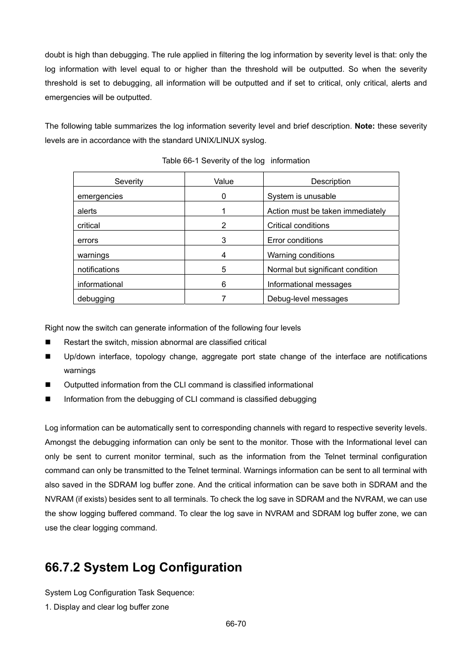 2 system log configuration, 2 system log configuration -70 | PLANET WGSW-52040 User Manual | Page 499 / 505