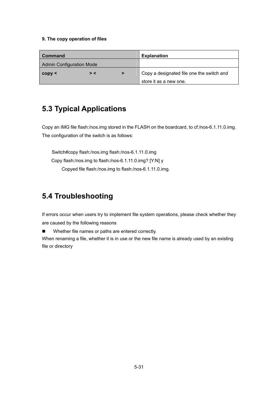 3 typical applications, 4 troubleshooting, Ypical | Pplications, Roubleshooting | PLANET WGSW-52040 User Manual | Page 78 / 505