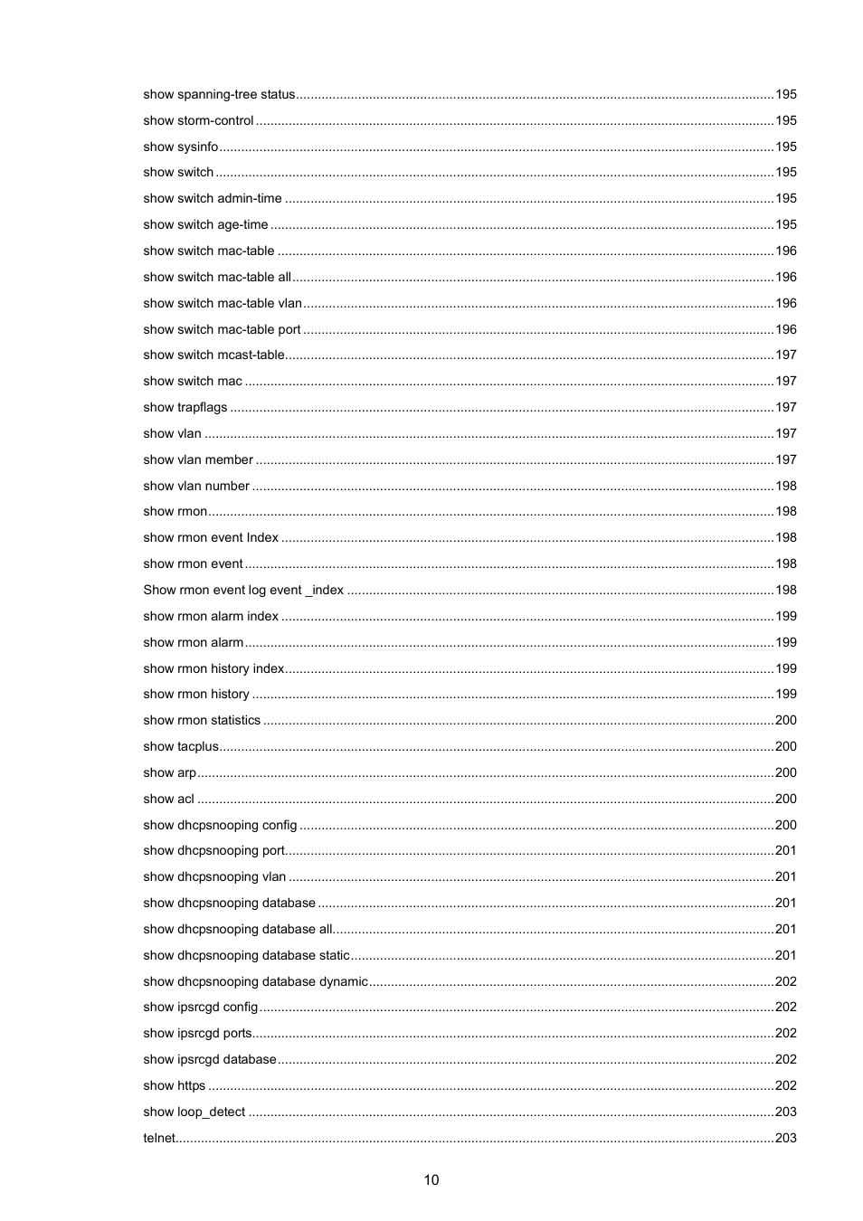PLANET WGSW-5242 User Manual | Page 10 / 286