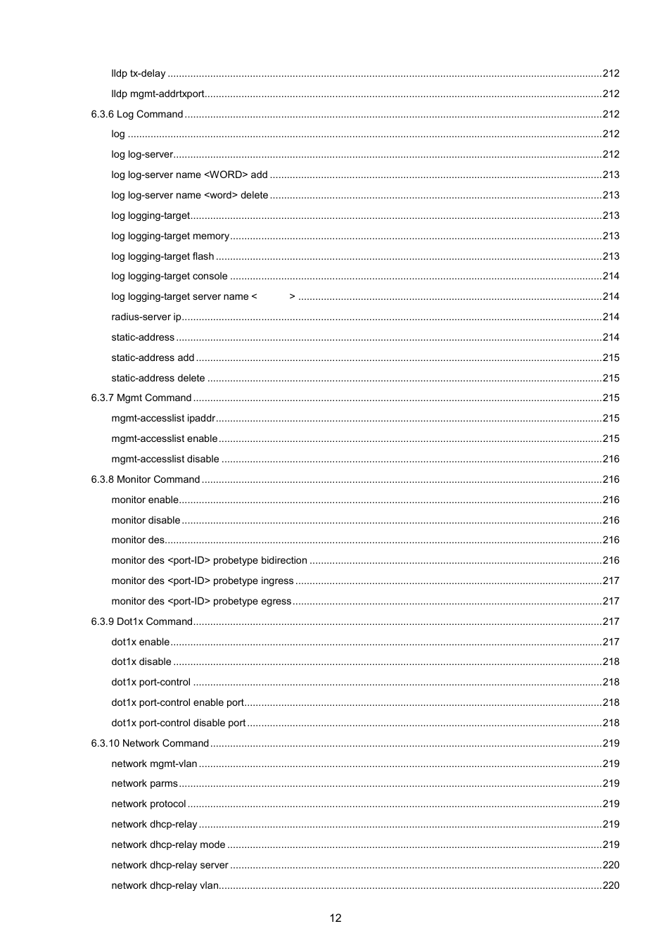 PLANET WGSW-5242 User Manual | Page 12 / 286