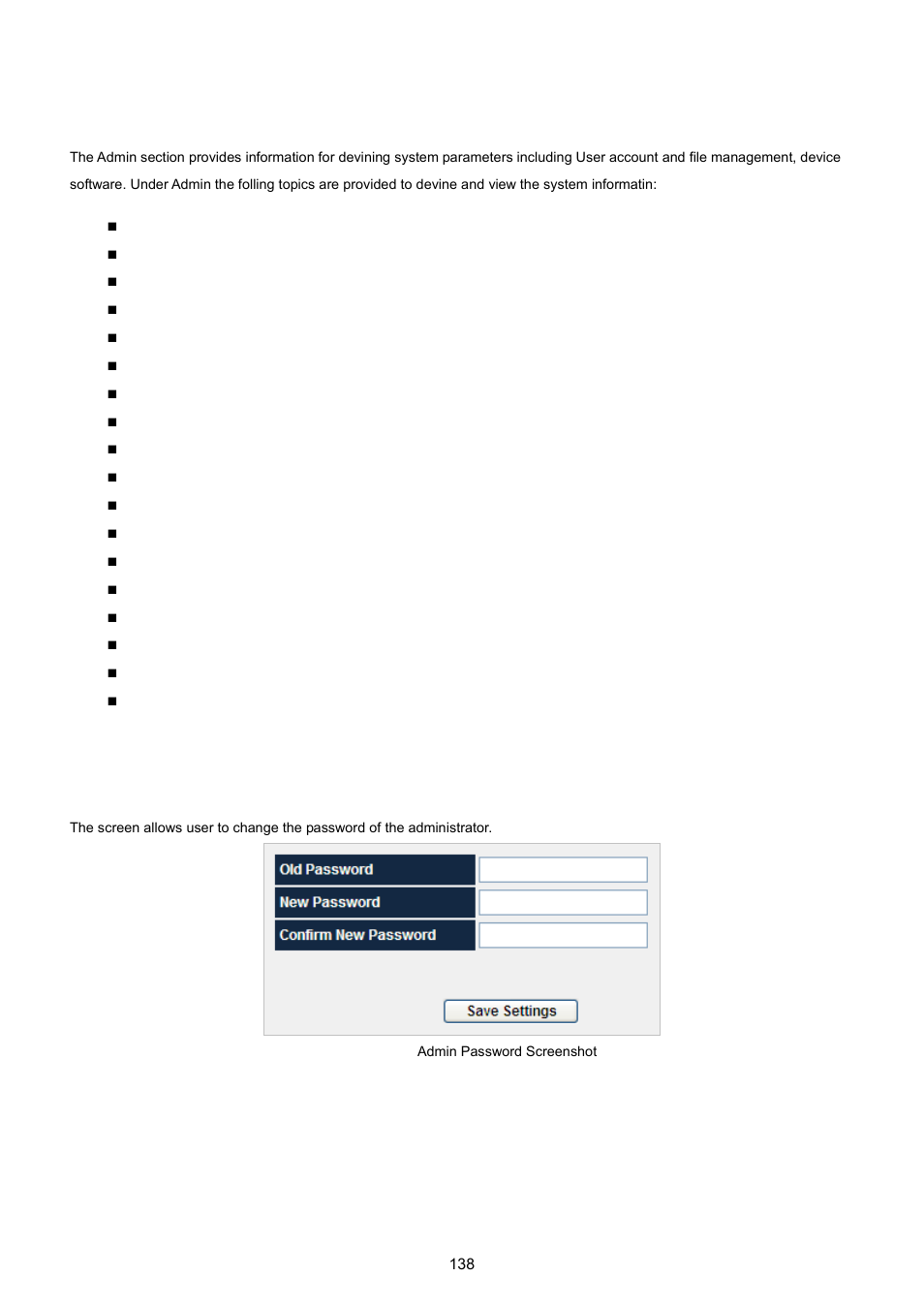 11 admin, 1 admin password | PLANET WGSW-5242 User Manual | Page 138 / 286