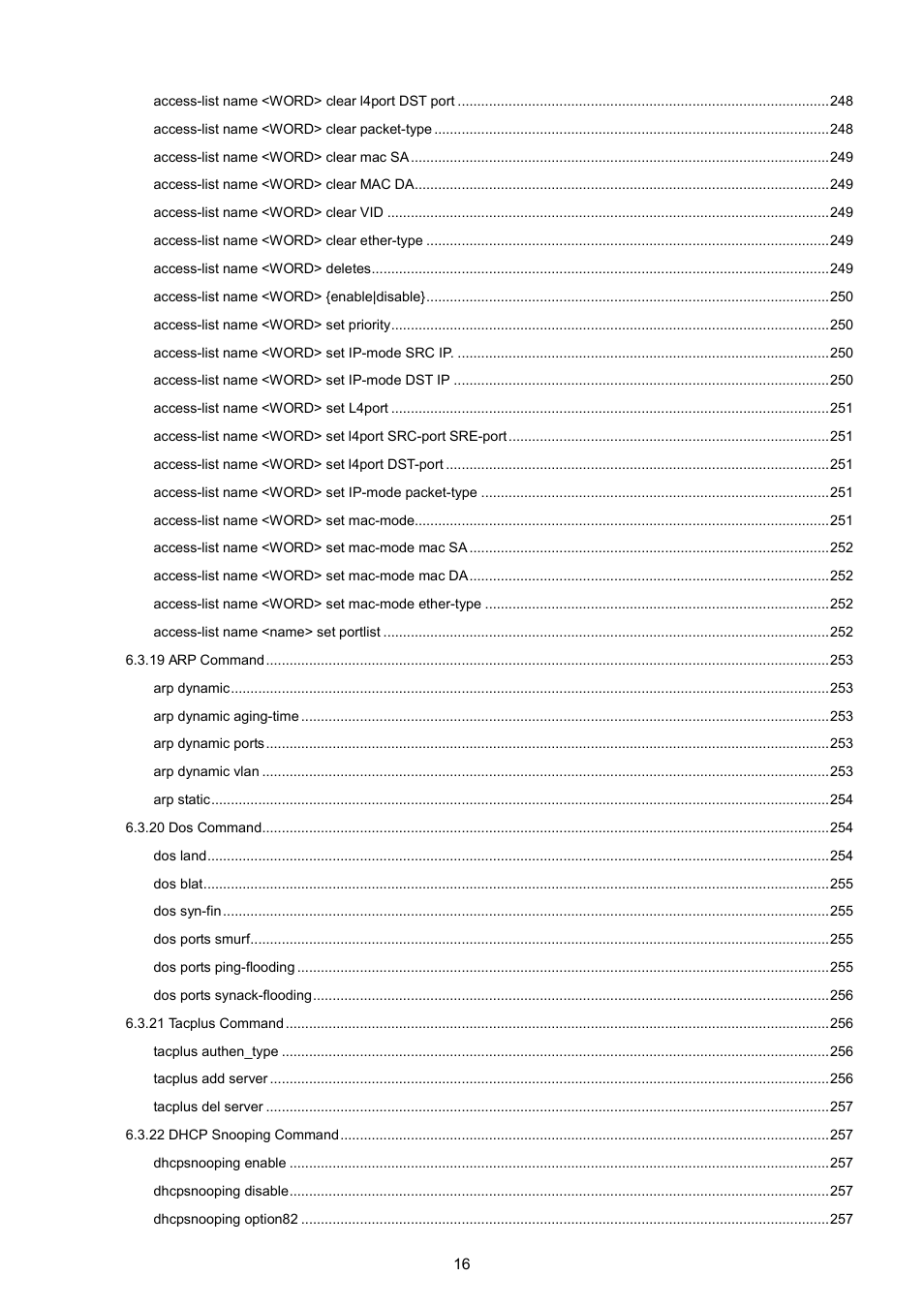 PLANET WGSW-5242 User Manual | Page 16 / 286