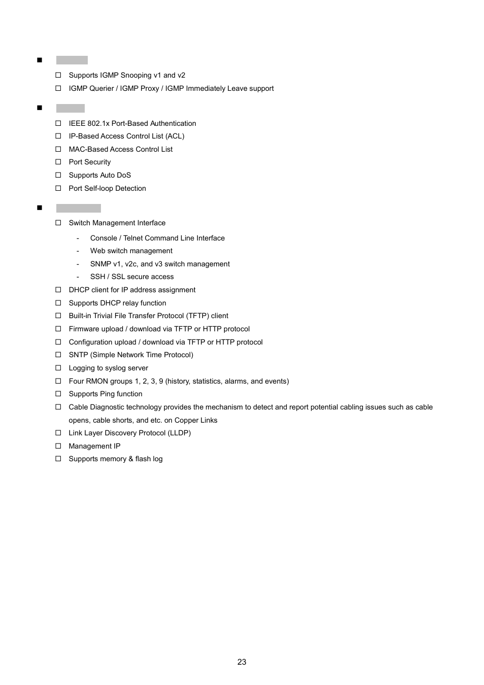 PLANET WGSW-5242 User Manual | Page 23 / 286