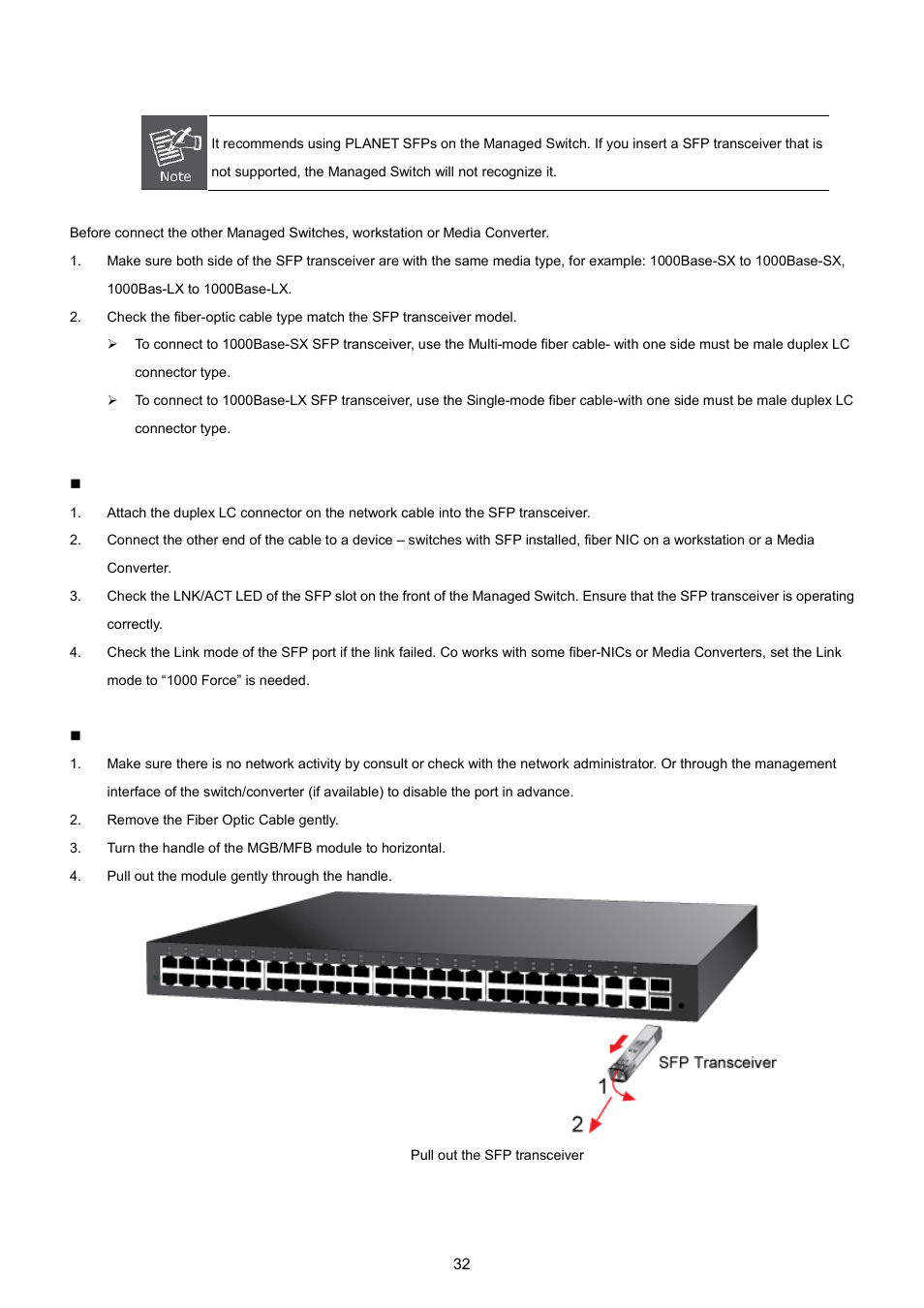 PLANET WGSW-5242 User Manual | Page 32 / 286