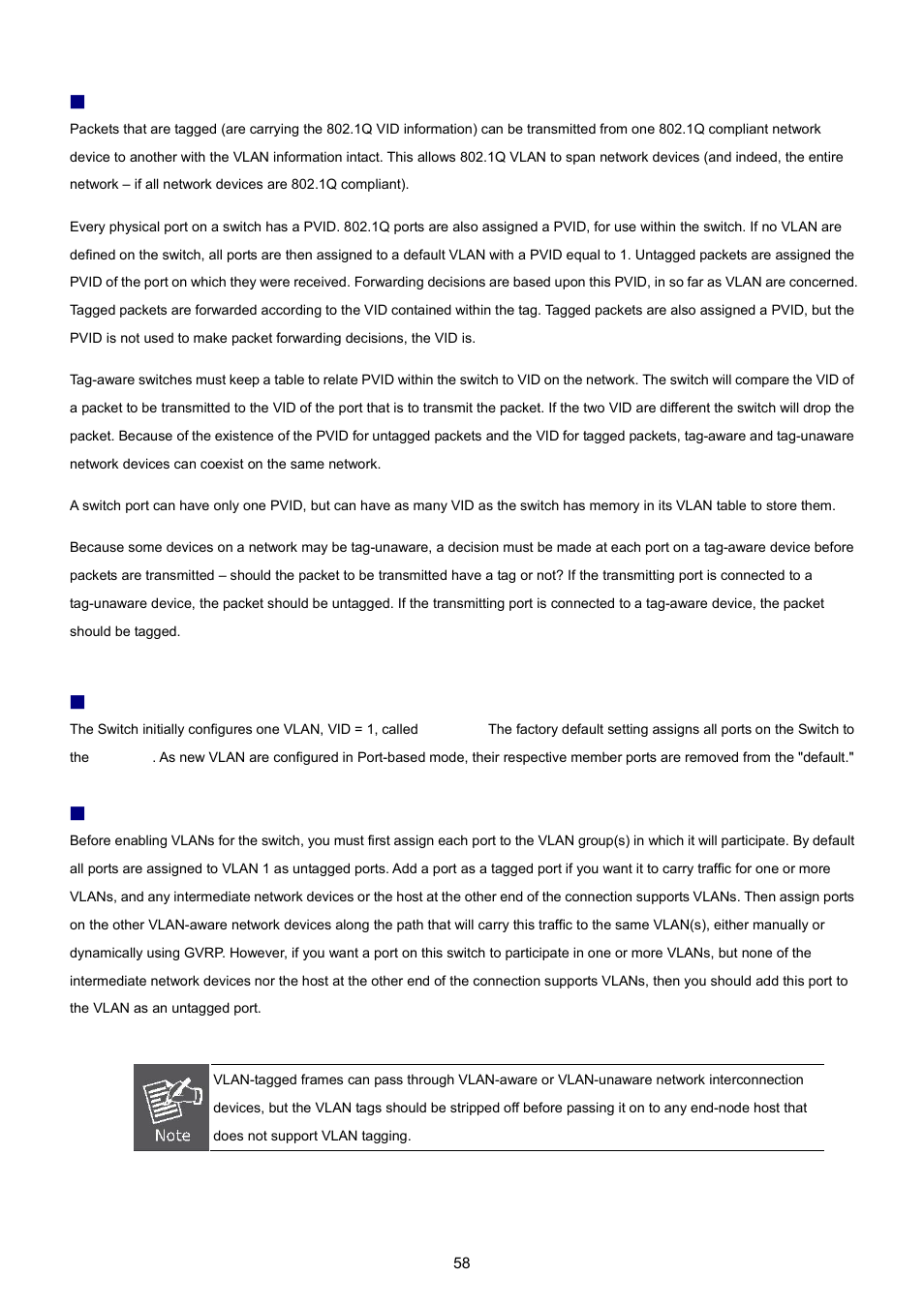 PLANET WGSW-5242 User Manual | Page 58 / 286
