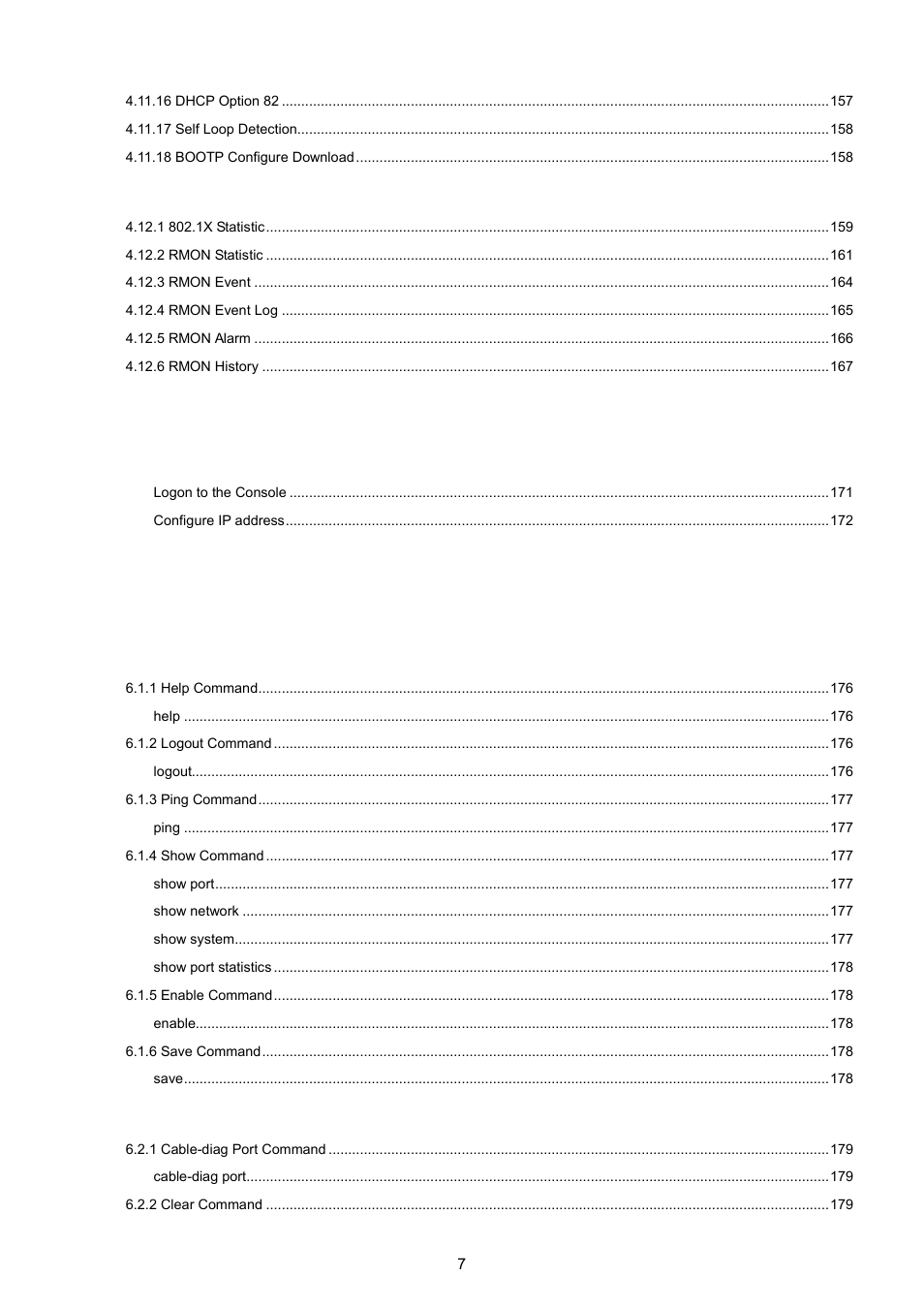 PLANET WGSW-5242 User Manual | Page 7 / 286