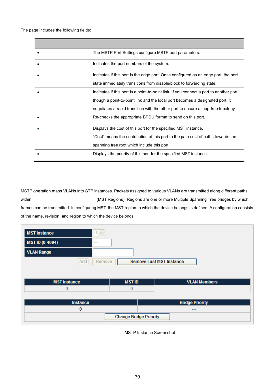 5 mstp instance | PLANET WGSW-5242 User Manual | Page 79 / 286