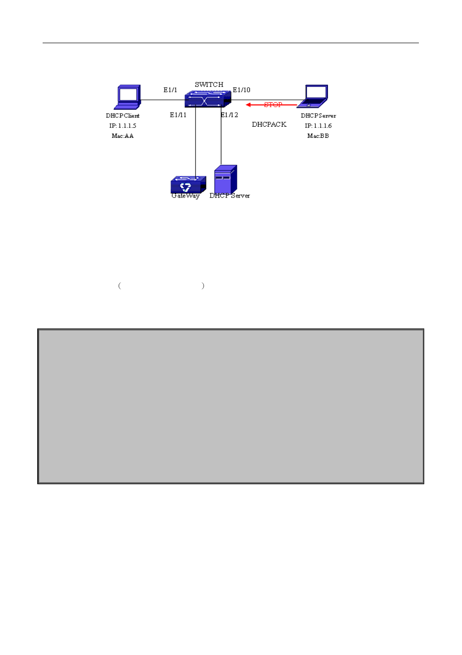 3 dhcp snooping typical application, 4 dhcp snooping troubleshooting help, 1 monitor and debug information | Dhcp, Nooping, Ypical, Pplication, Roubleshooting | PLANET XGS3-24040 User Manual | Page 238 / 582