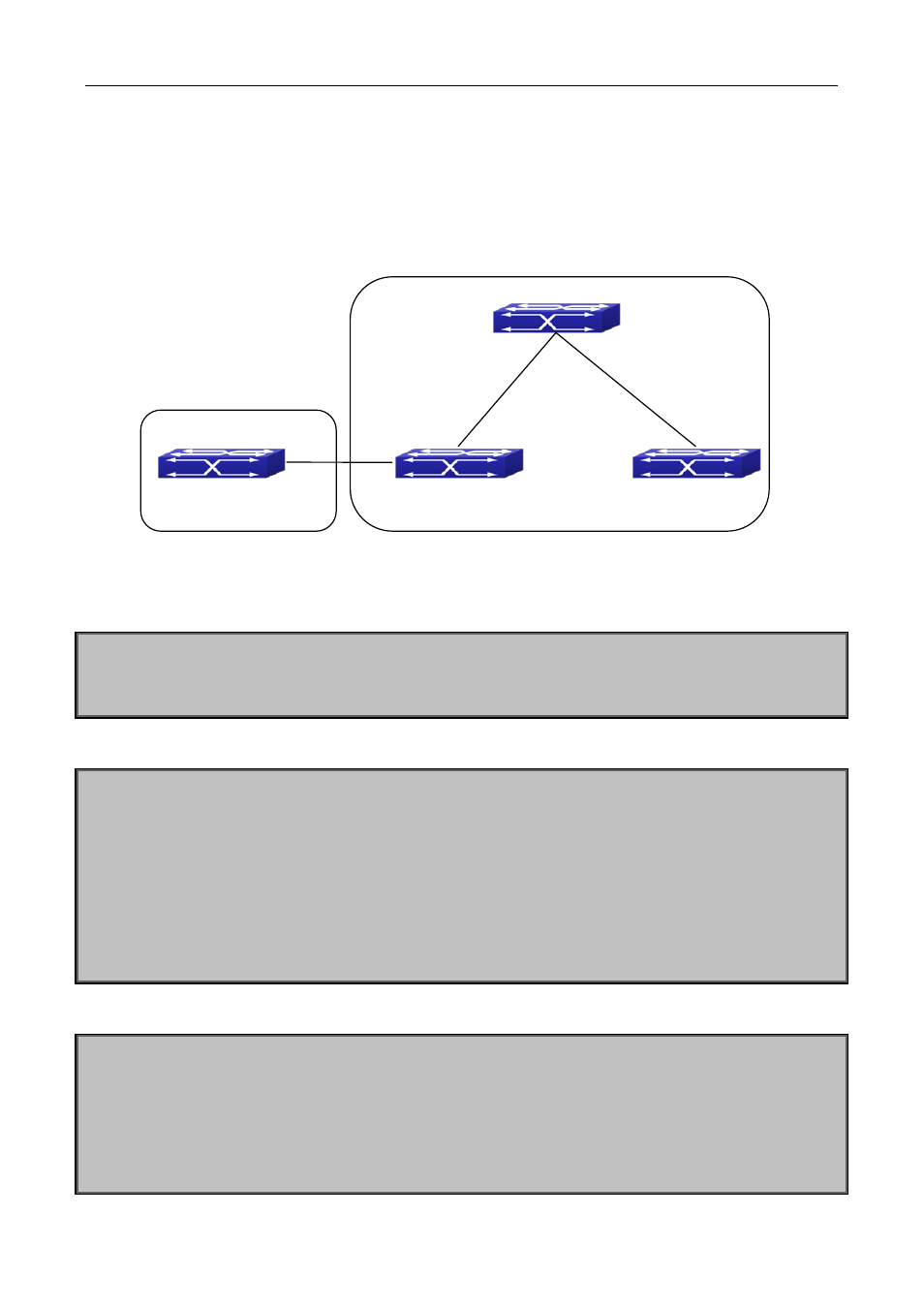 3 configuration examples of bgp, 1 examples 1: configure bgp neighbor, Onfiguration | Xamples of | PLANET XGS3-24040 User Manual | Page 322 / 582