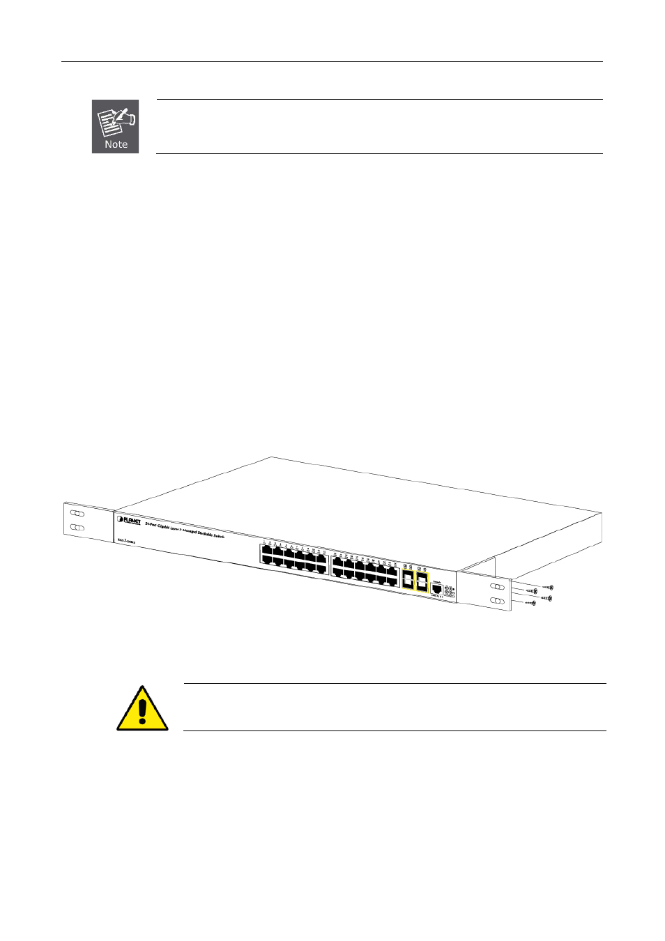 2 rack mounting, 2 rack mounting -7 | PLANET XGS3-24042 User Manual | Page 36 / 721