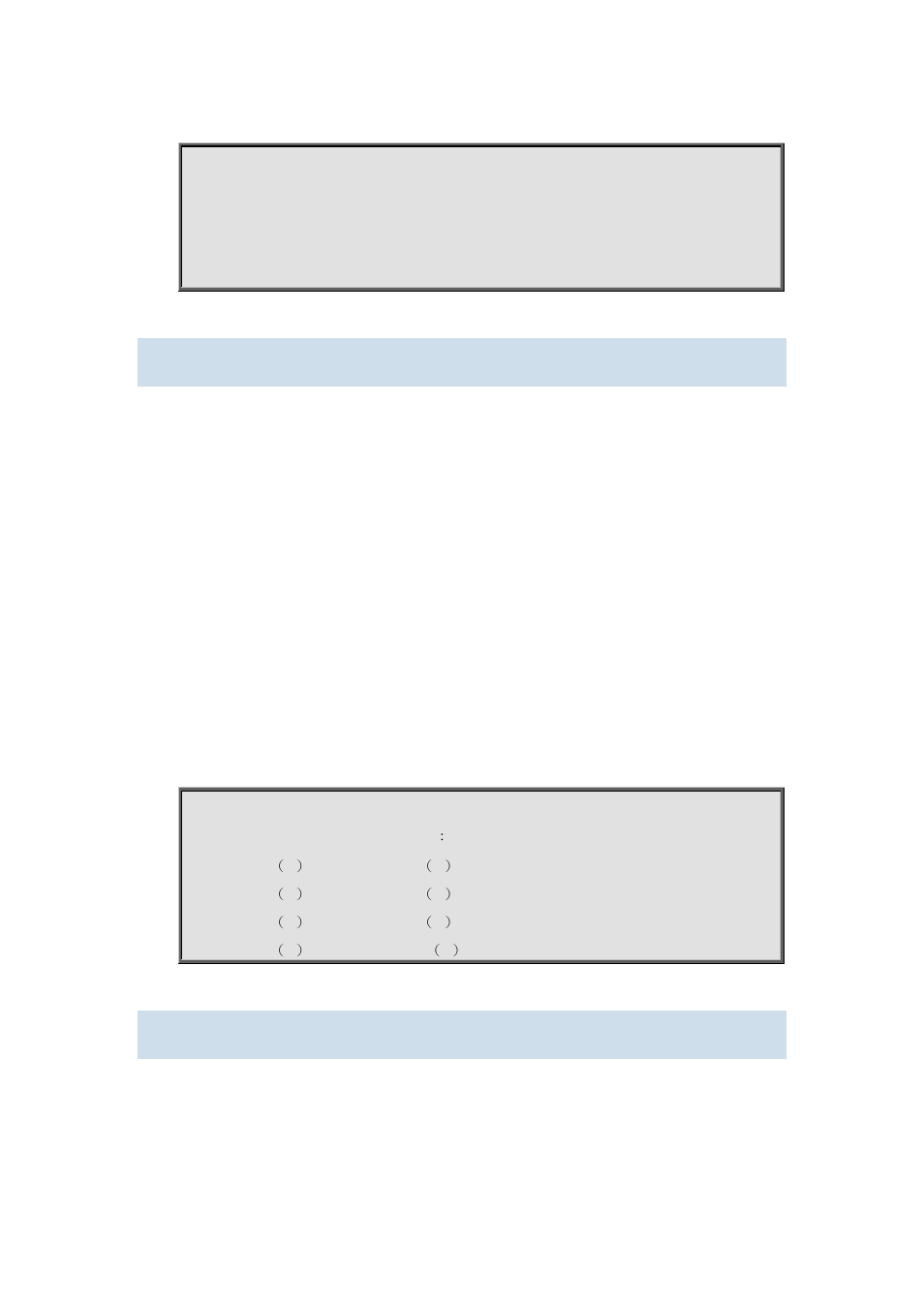 19 show gvrp port-member, 20 show gvrp port registerd vlan, 19 show gvrp port-member -58 | 20 show gvrp port registerd vlan -58 | PLANET XGS3-24042 User Manual | Page 212 / 1239