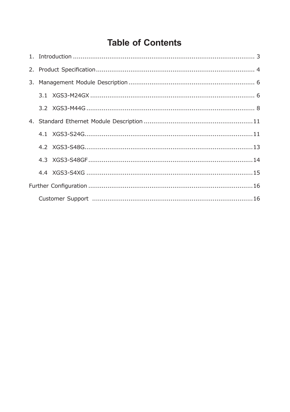 PLANET XGS3-42000R User Manual | Page 2 / 16