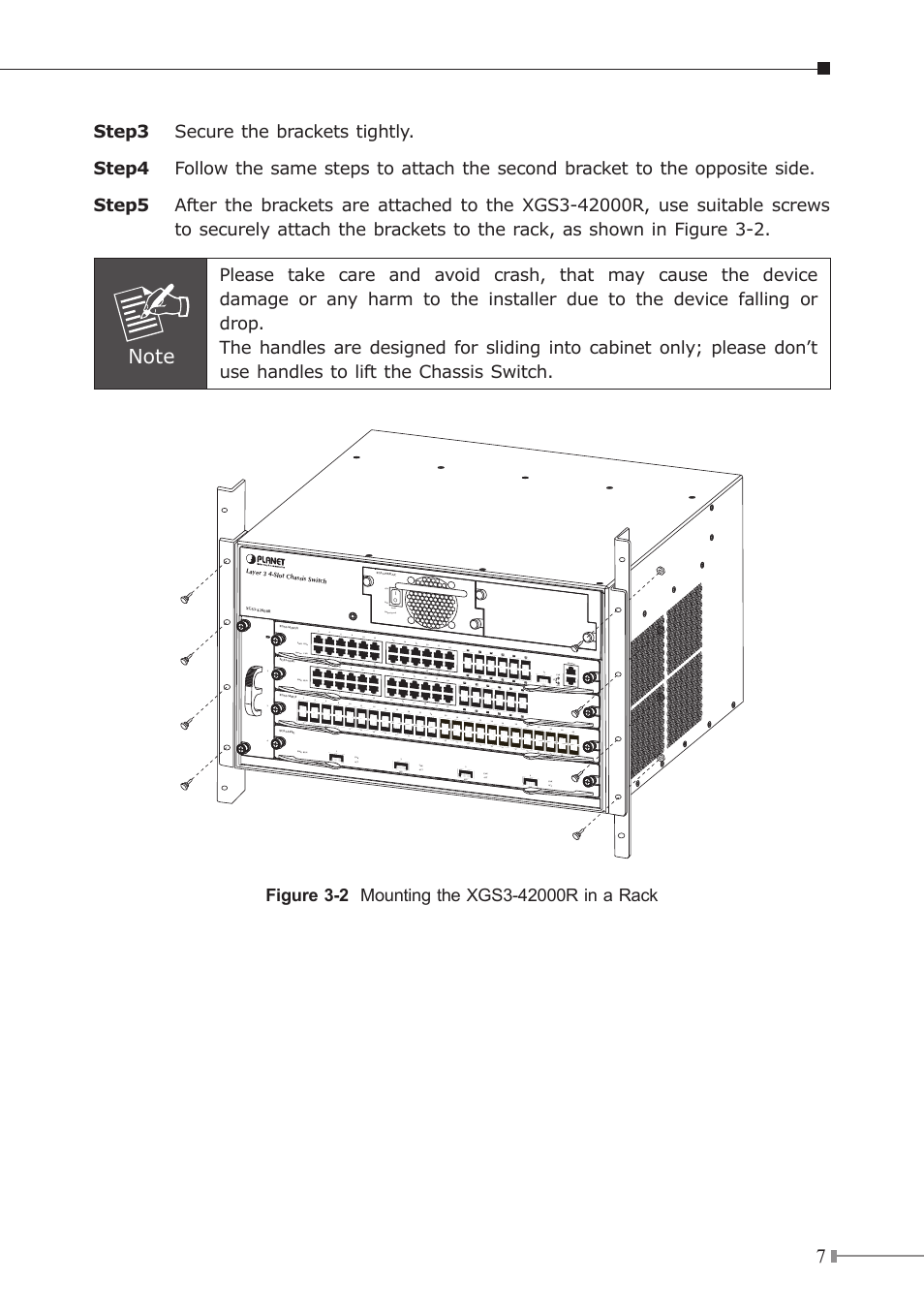 PLANET XGS3-42000R User Manual | Page 7 / 24