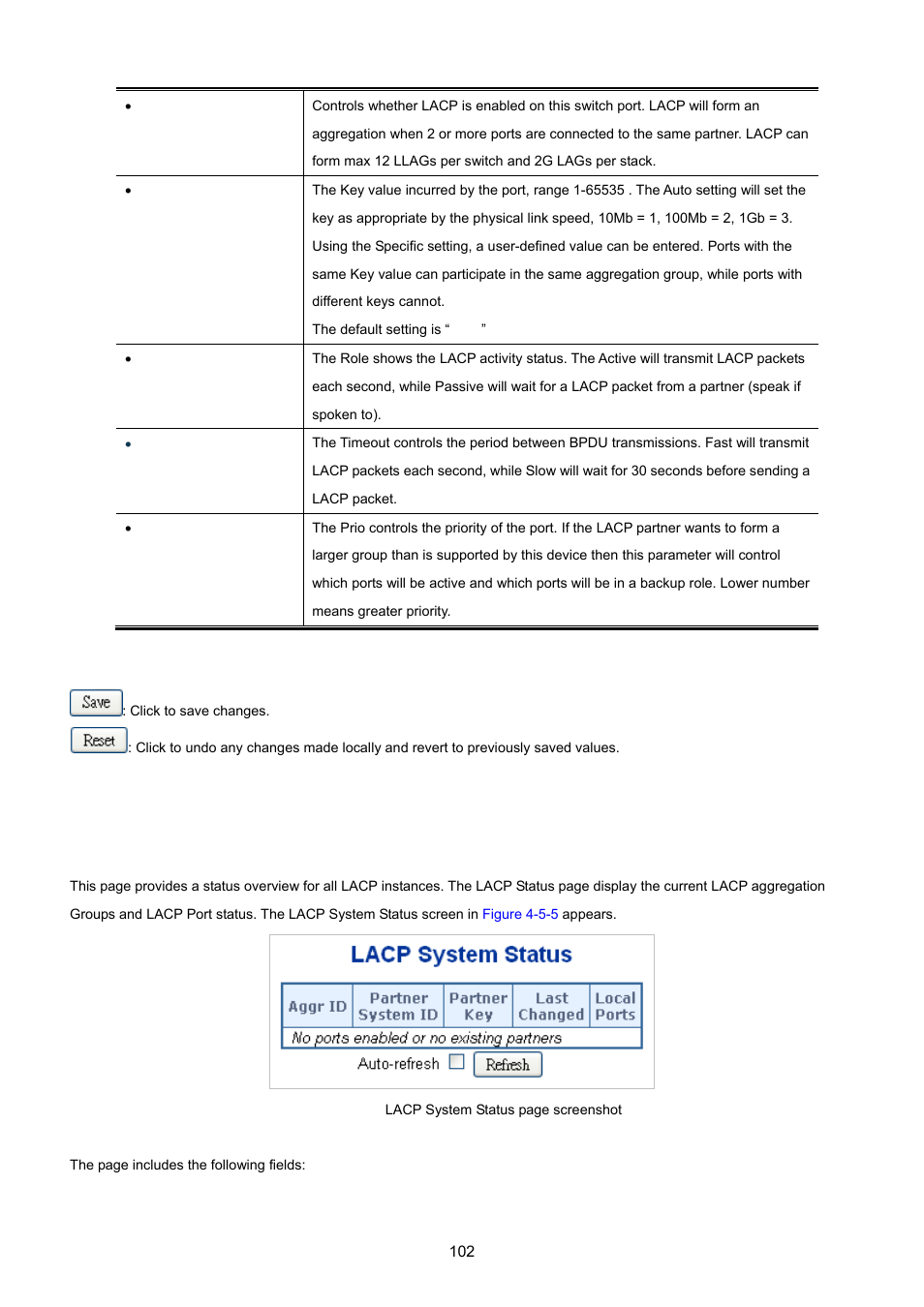 3 lacp system status | PLANET XGSW-28040 User Manual | Page 102 / 574