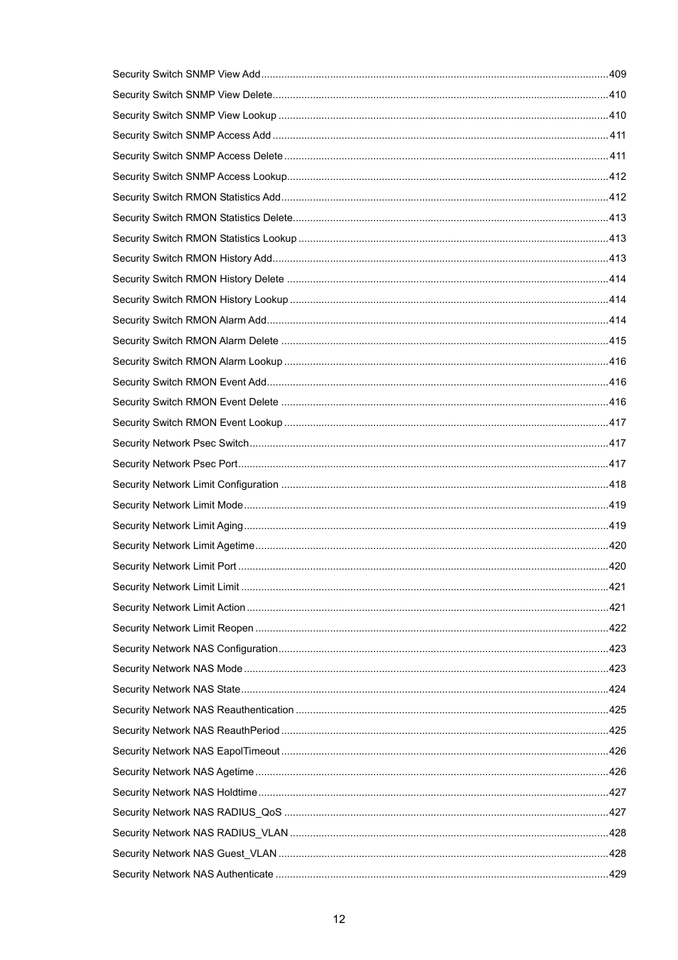 PLANET XGSW-28040 User Manual | Page 12 / 574