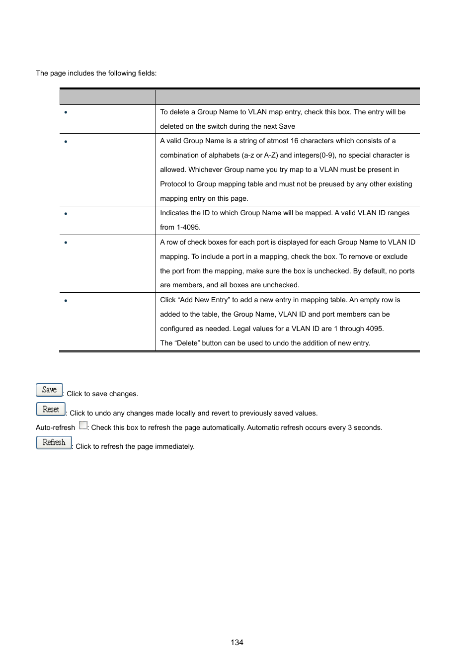 PLANET XGSW-28040 User Manual | Page 134 / 574