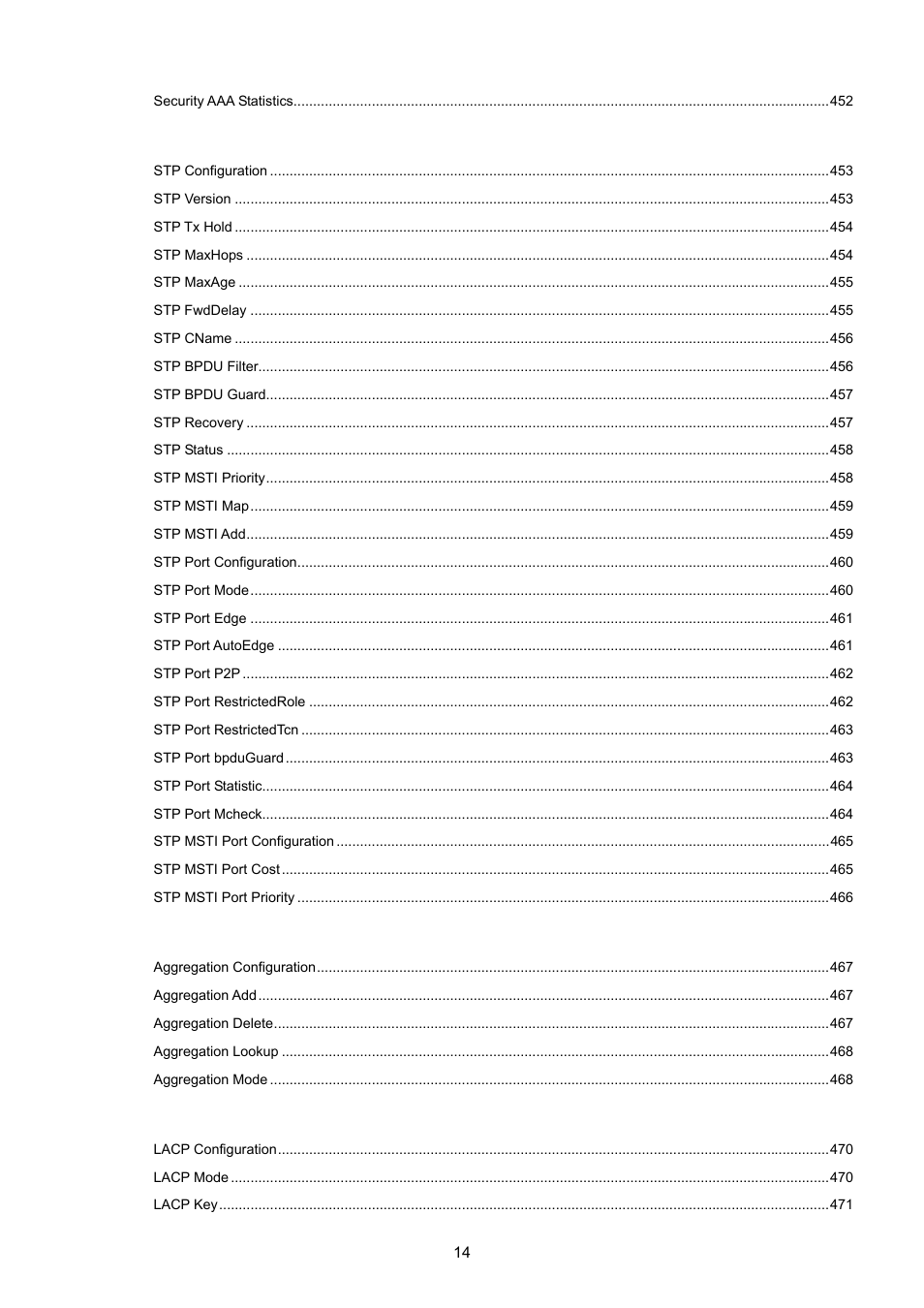 PLANET XGSW-28040 User Manual | Page 14 / 574