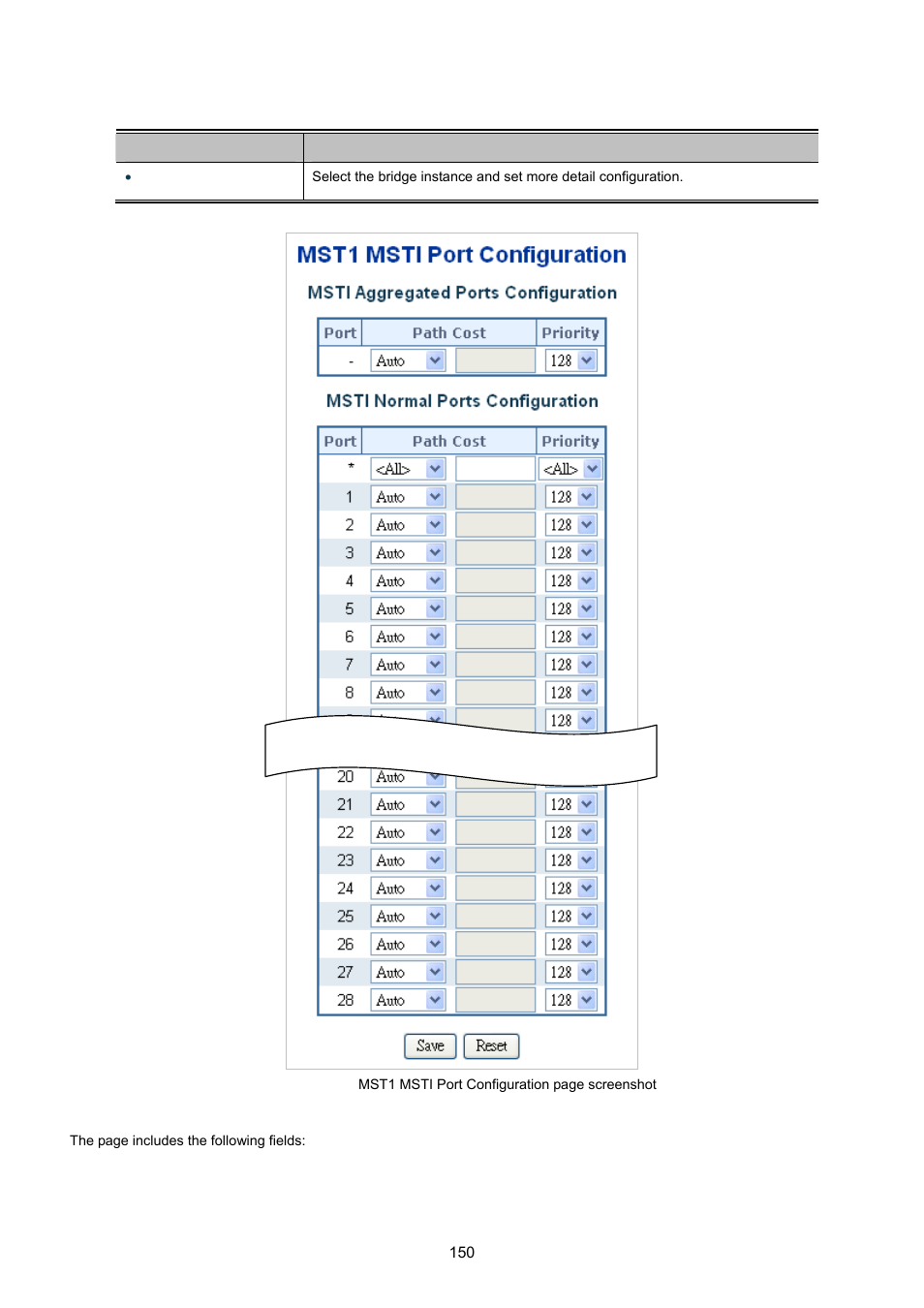 PLANET XGSW-28040 User Manual | Page 150 / 574