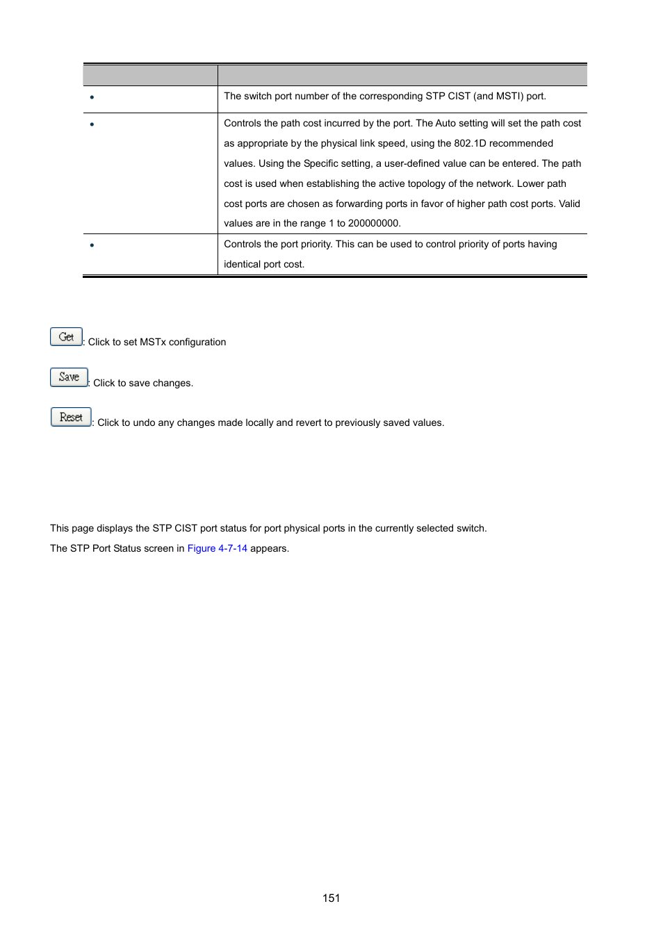 8 port status | PLANET XGSW-28040 User Manual | Page 151 / 574