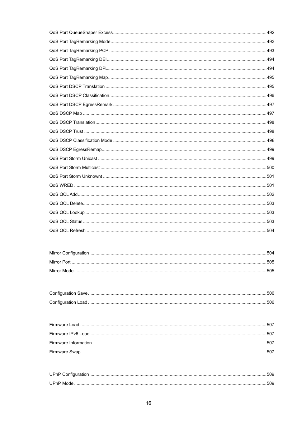 PLANET XGSW-28040 User Manual | Page 16 / 574