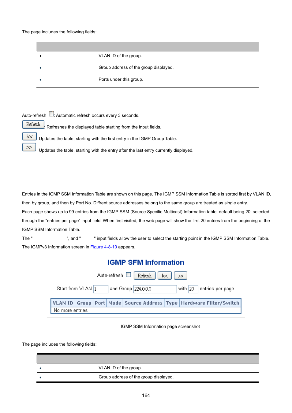 7 igmpv3 information | PLANET XGSW-28040 User Manual | Page 164 / 574