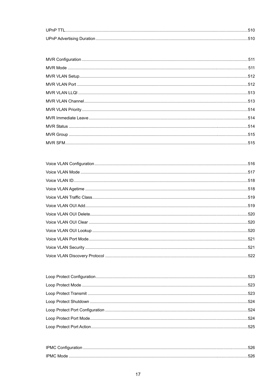 PLANET XGSW-28040 User Manual | Page 17 / 574