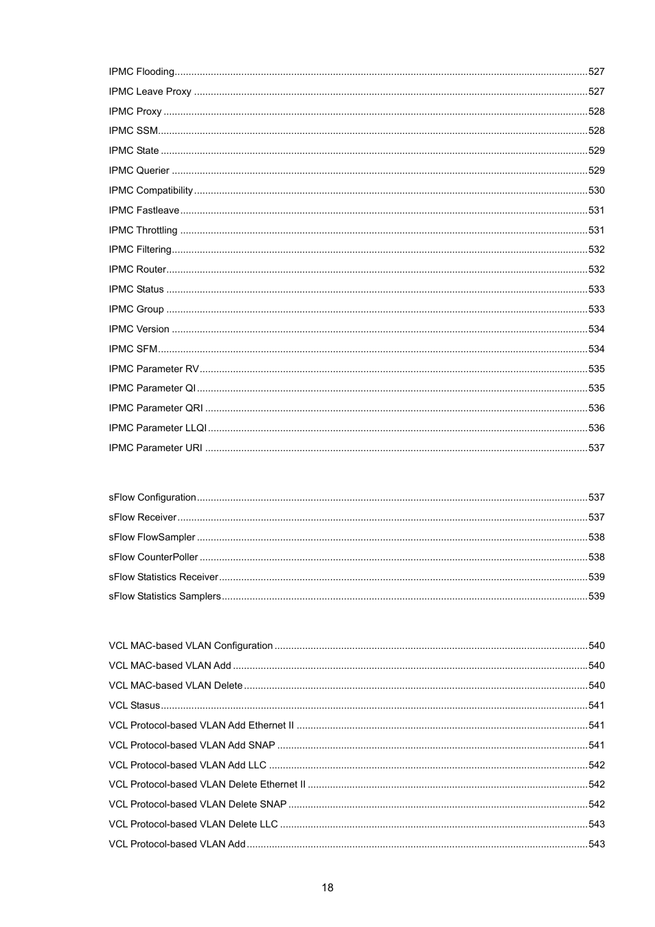 PLANET XGSW-28040 User Manual | Page 18 / 574