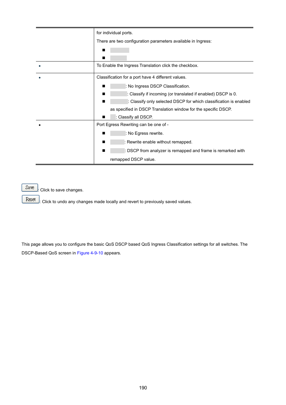 8 dscp-based qos | PLANET XGSW-28040 User Manual | Page 190 / 574