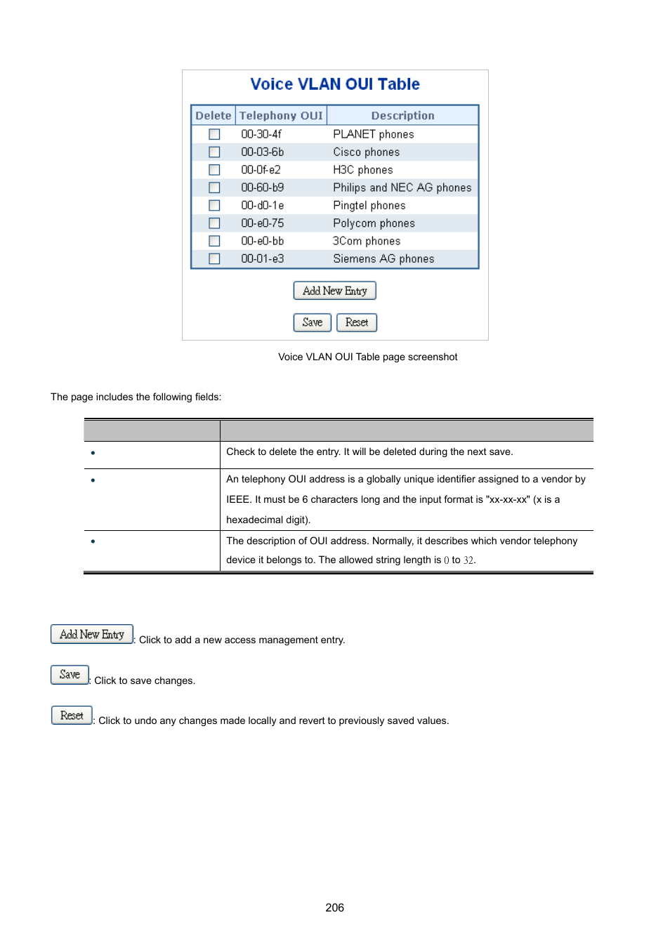 PLANET XGSW-28040 User Manual | Page 206 / 574