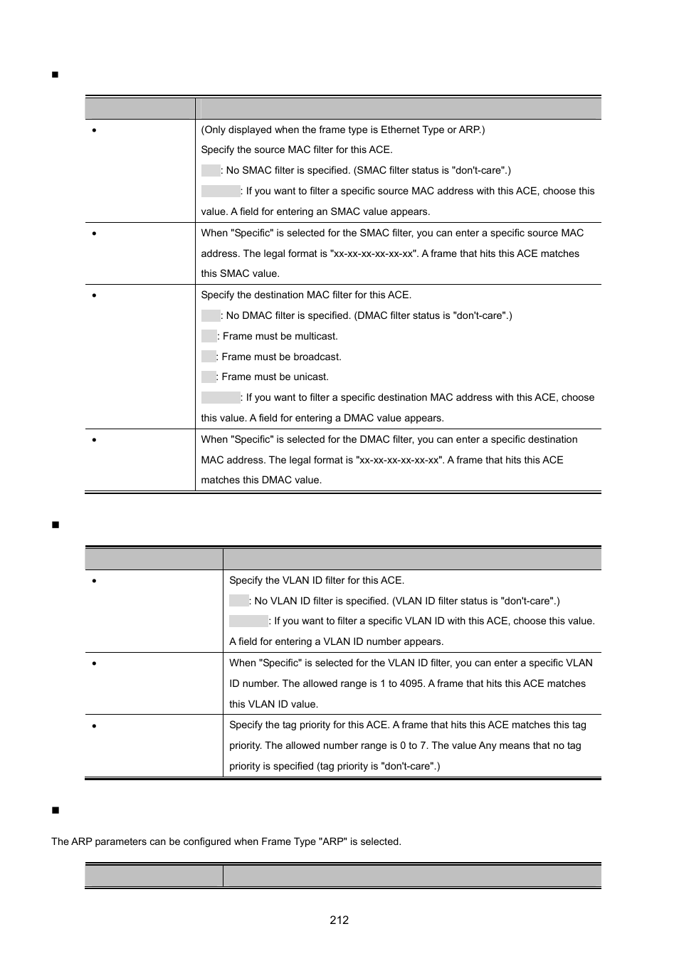 PLANET XGSW-28040 User Manual | Page 212 / 574