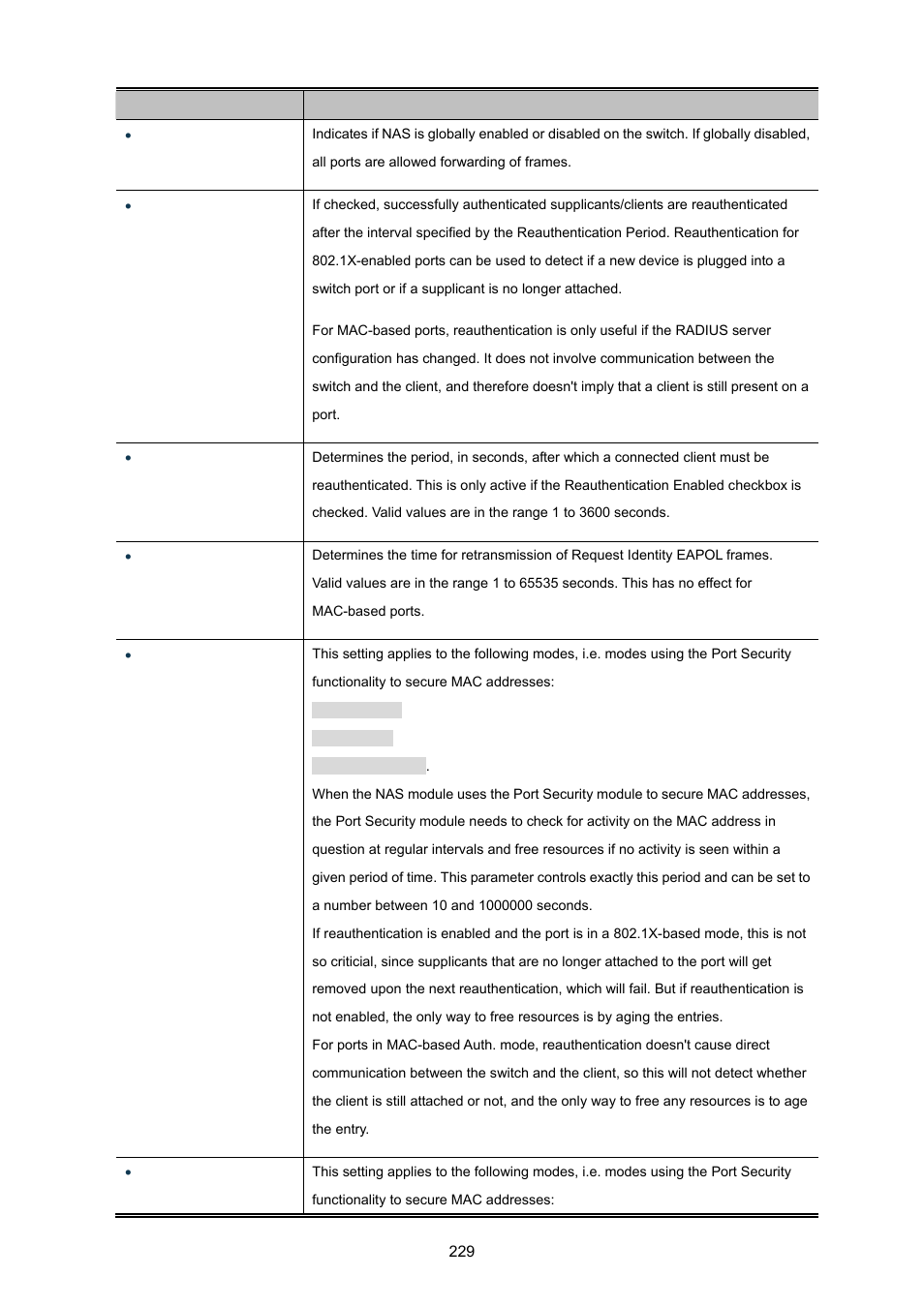 PLANET XGSW-28040 User Manual | Page 229 / 574