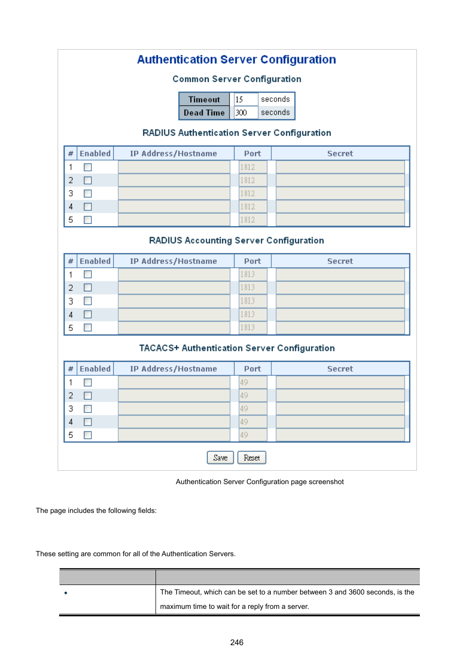 PLANET XGSW-28040 User Manual | Page 246 / 574