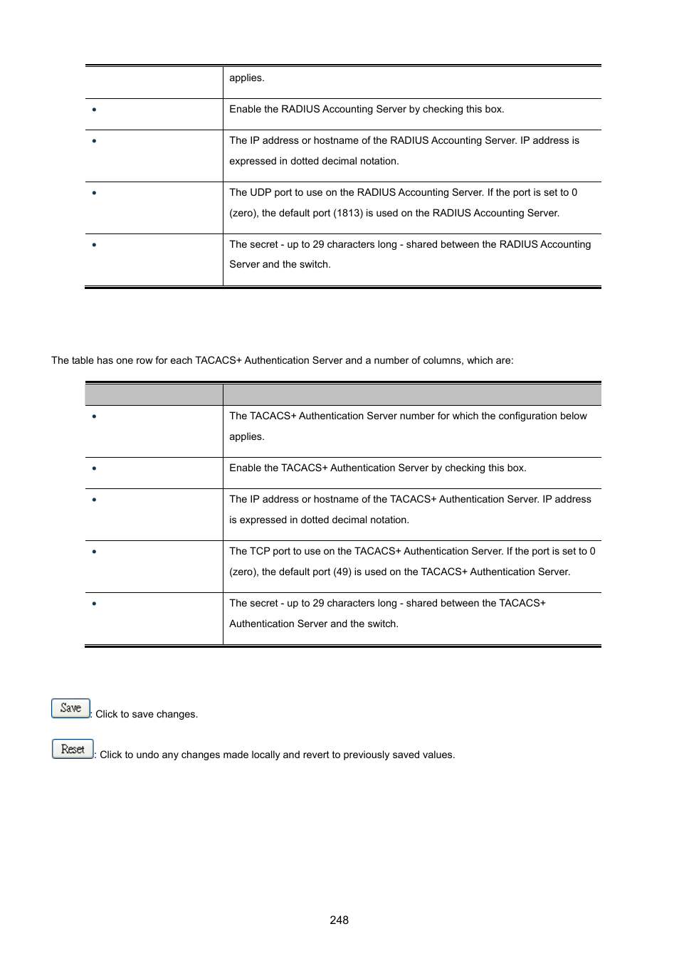 PLANET XGSW-28040 User Manual | Page 248 / 574