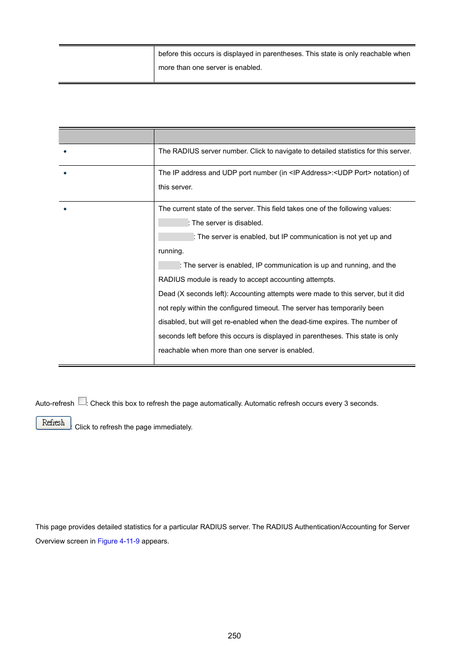 8 radius details | PLANET XGSW-28040 User Manual | Page 250 / 574