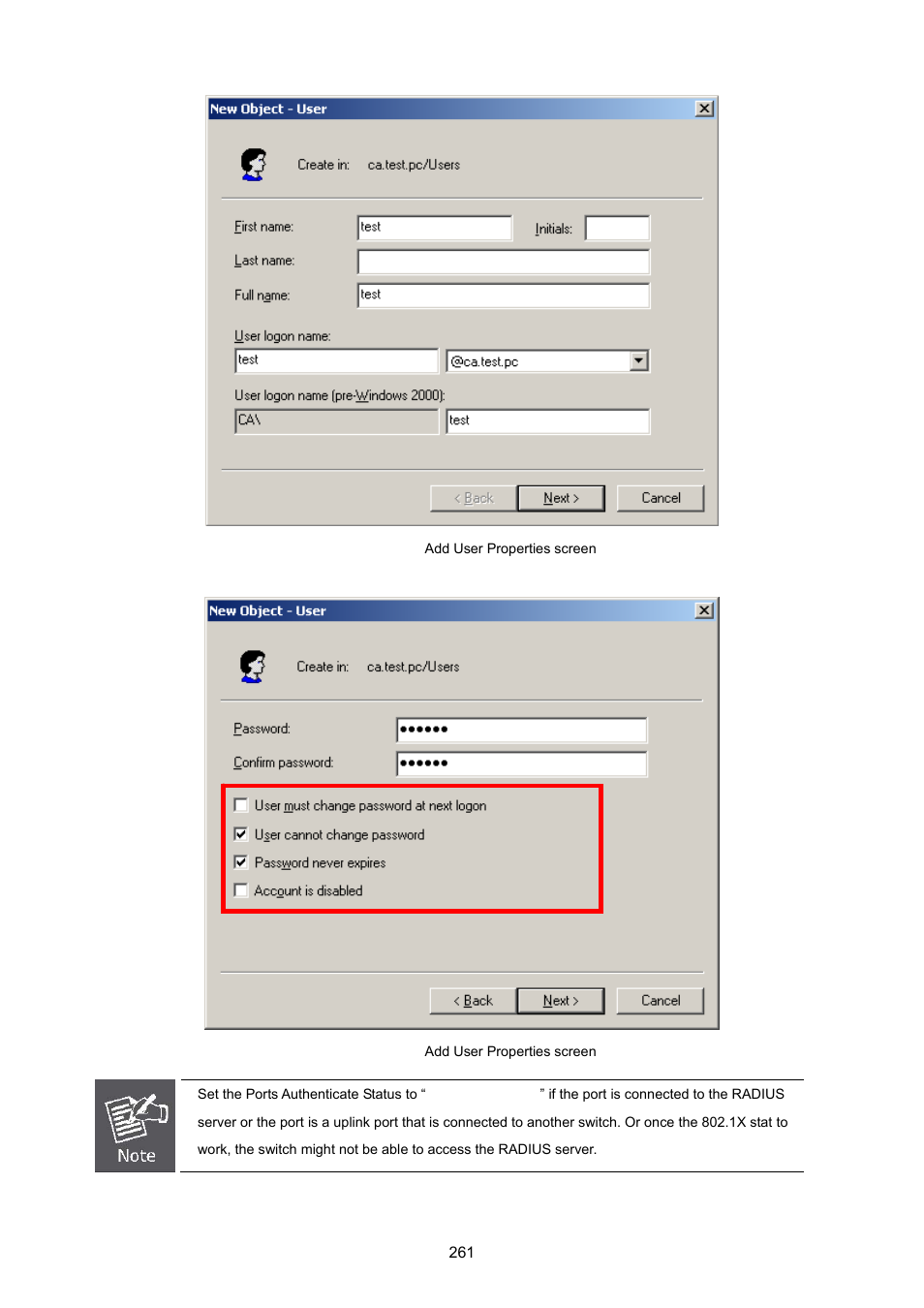 PLANET XGSW-28040 User Manual | Page 261 / 574