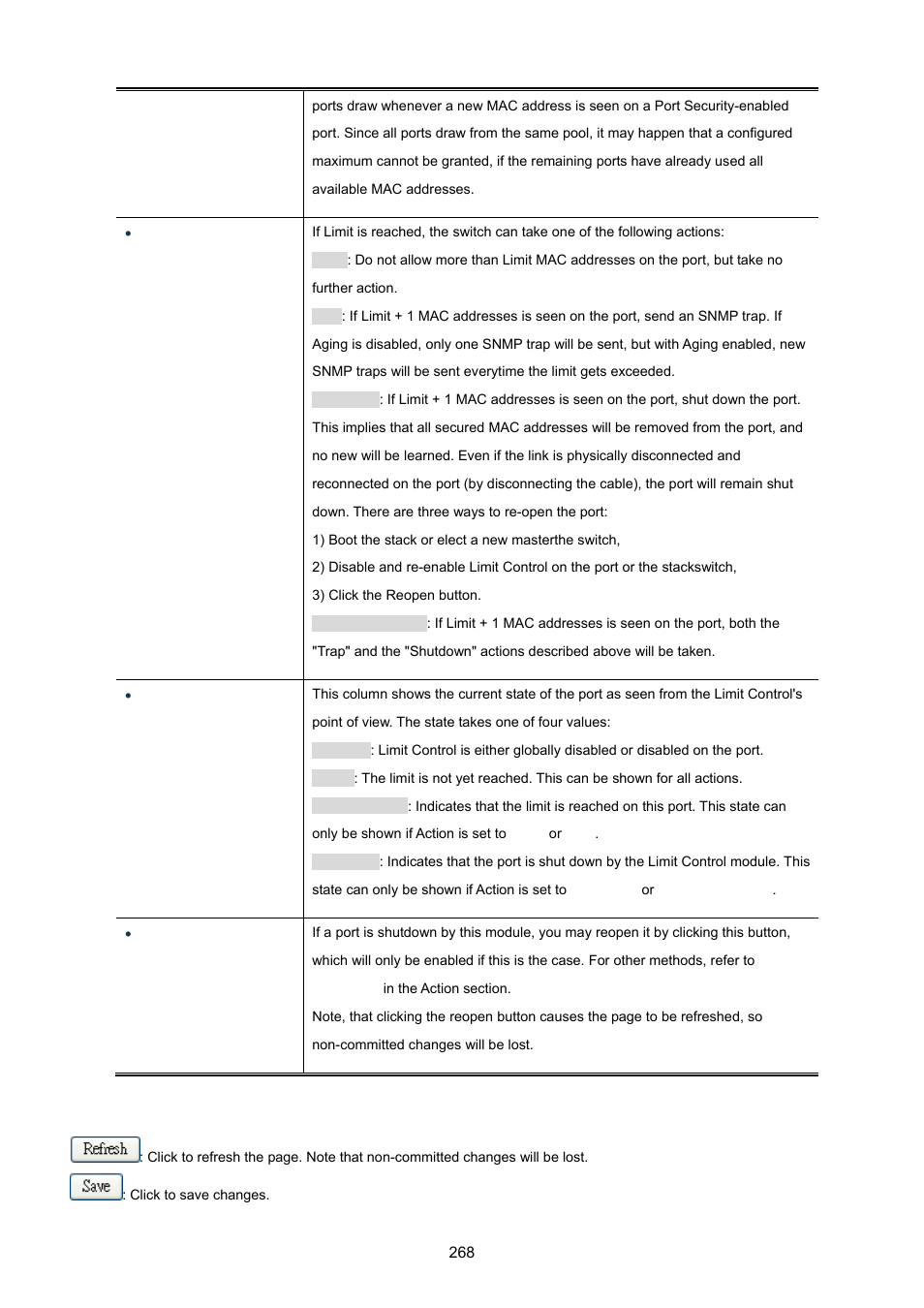 PLANET XGSW-28040 User Manual | Page 268 / 574