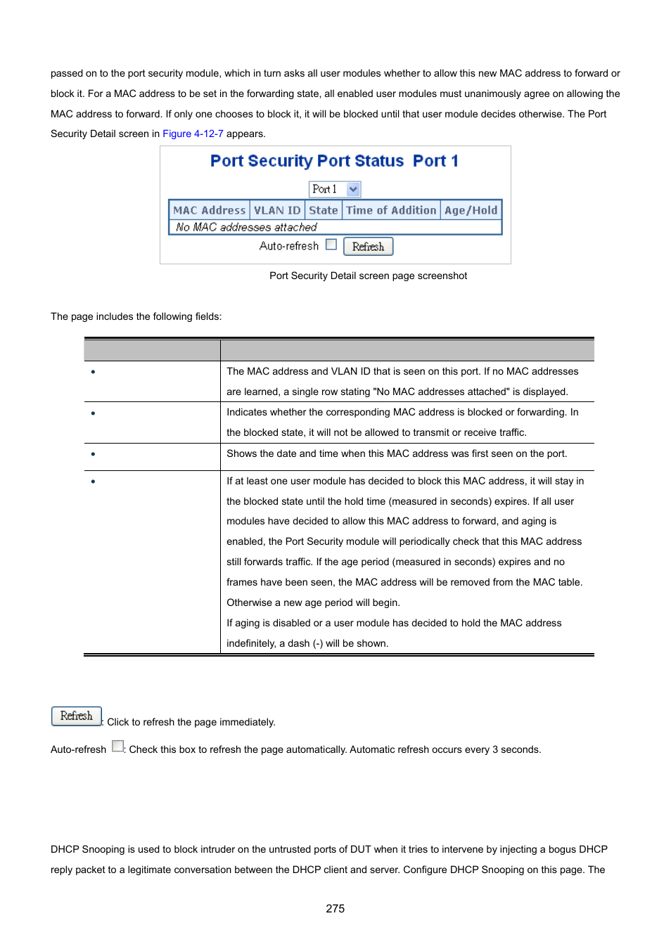 8 dhcp snooping | PLANET XGSW-28040 User Manual | Page 275 / 574