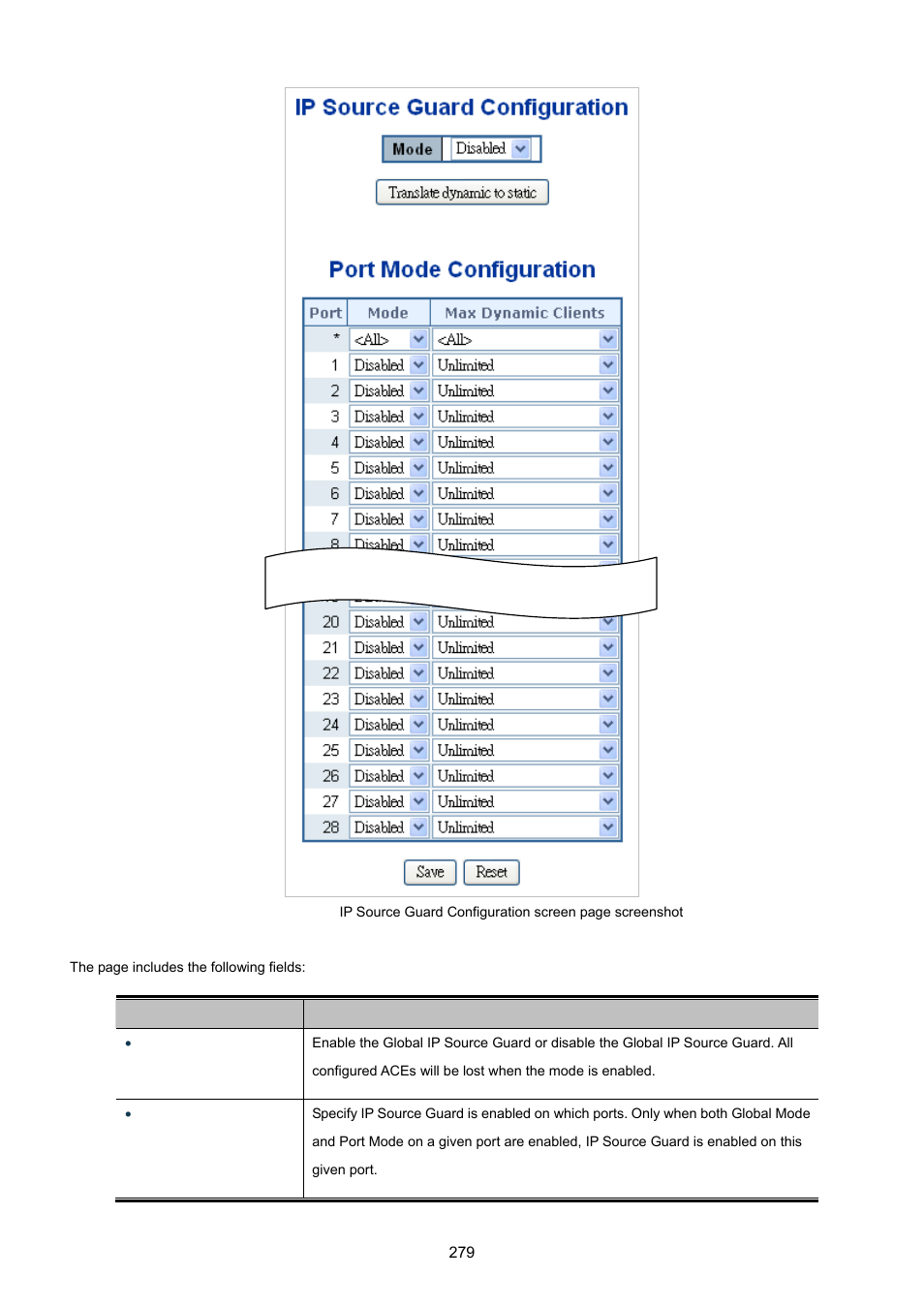 PLANET XGSW-28040 User Manual | Page 279 / 574