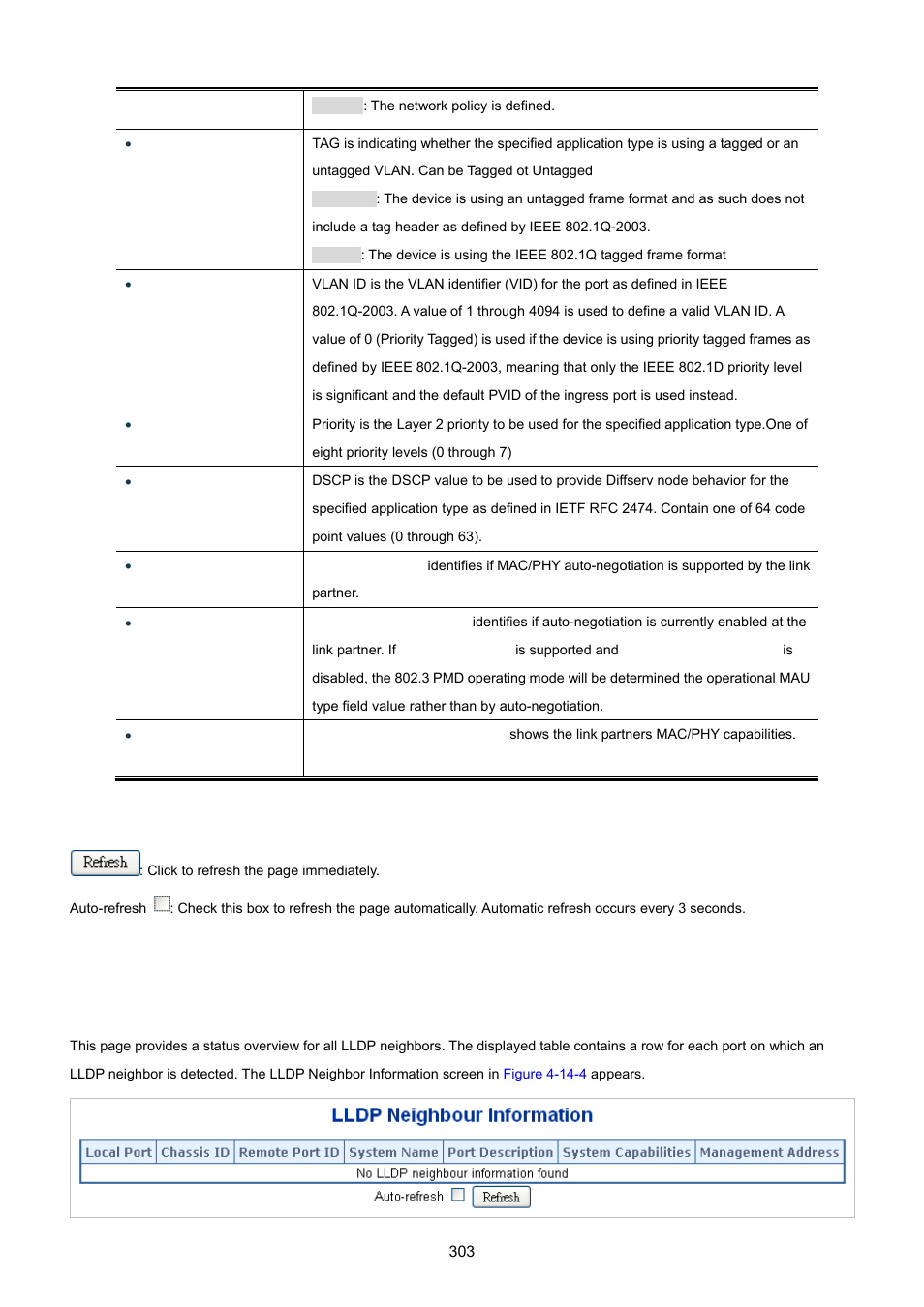 5 neighbor | PLANET XGSW-28040 User Manual | Page 303 / 574